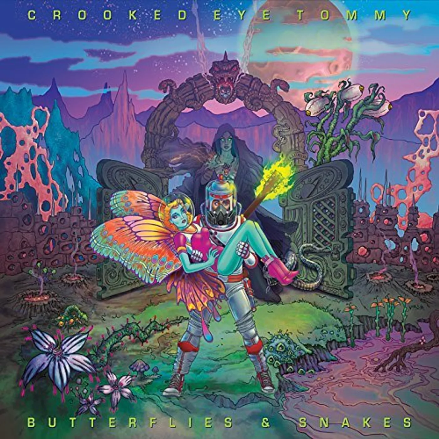Crooked Eye Tommy BUTTERFLIES & SNAKES CD