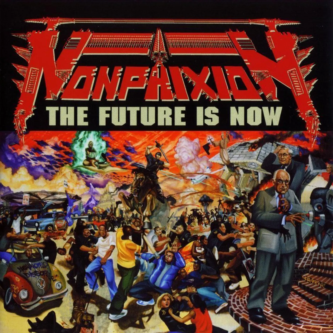 Non Phixion FUTURE IS NOW (WB) (WSV) Vinyl Record - Poster