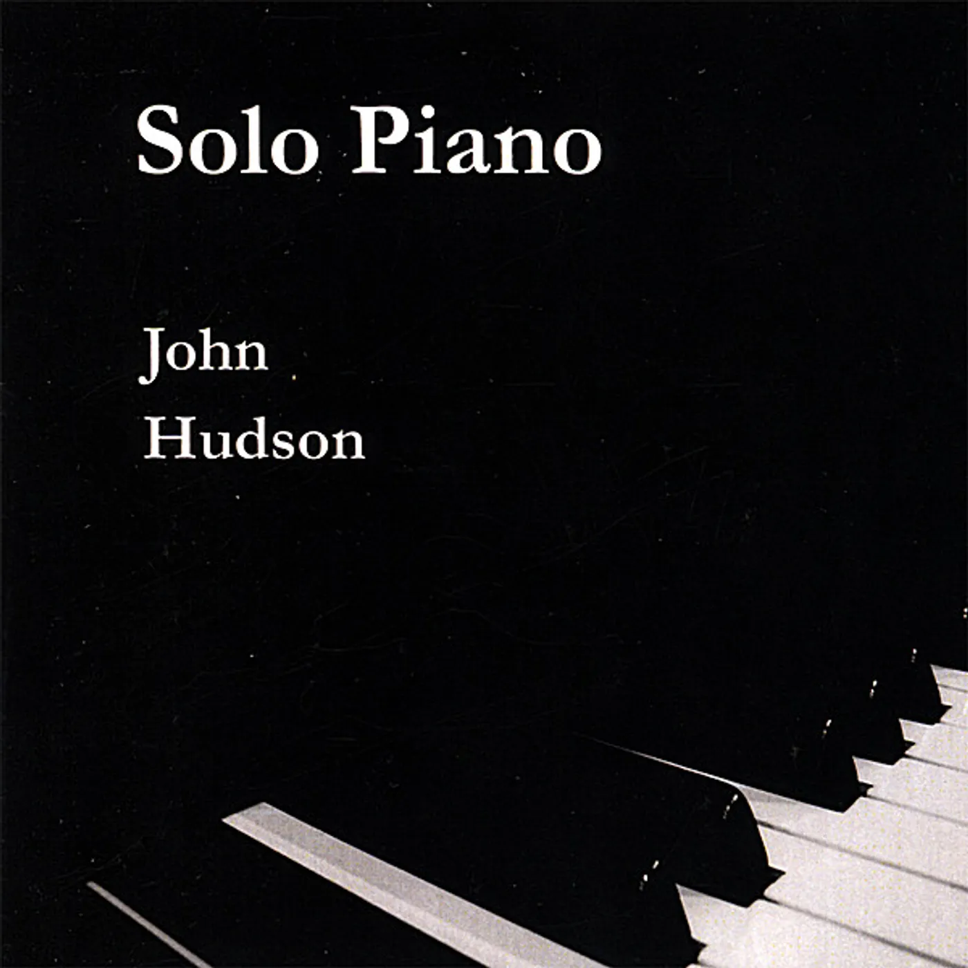 John Hudson PIANO SOLO CD