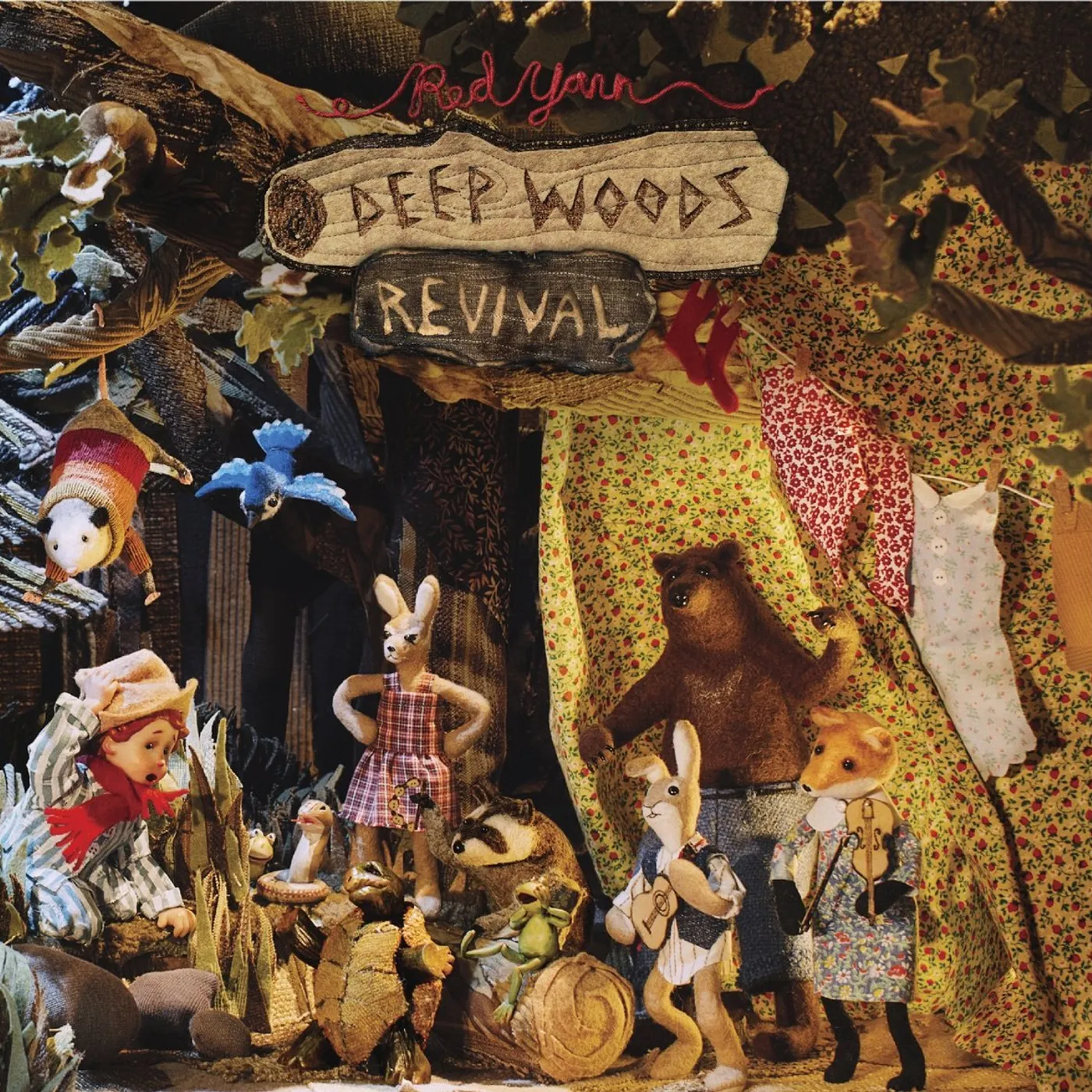 Red Yarn Deep Woods Revival Vinyl Record