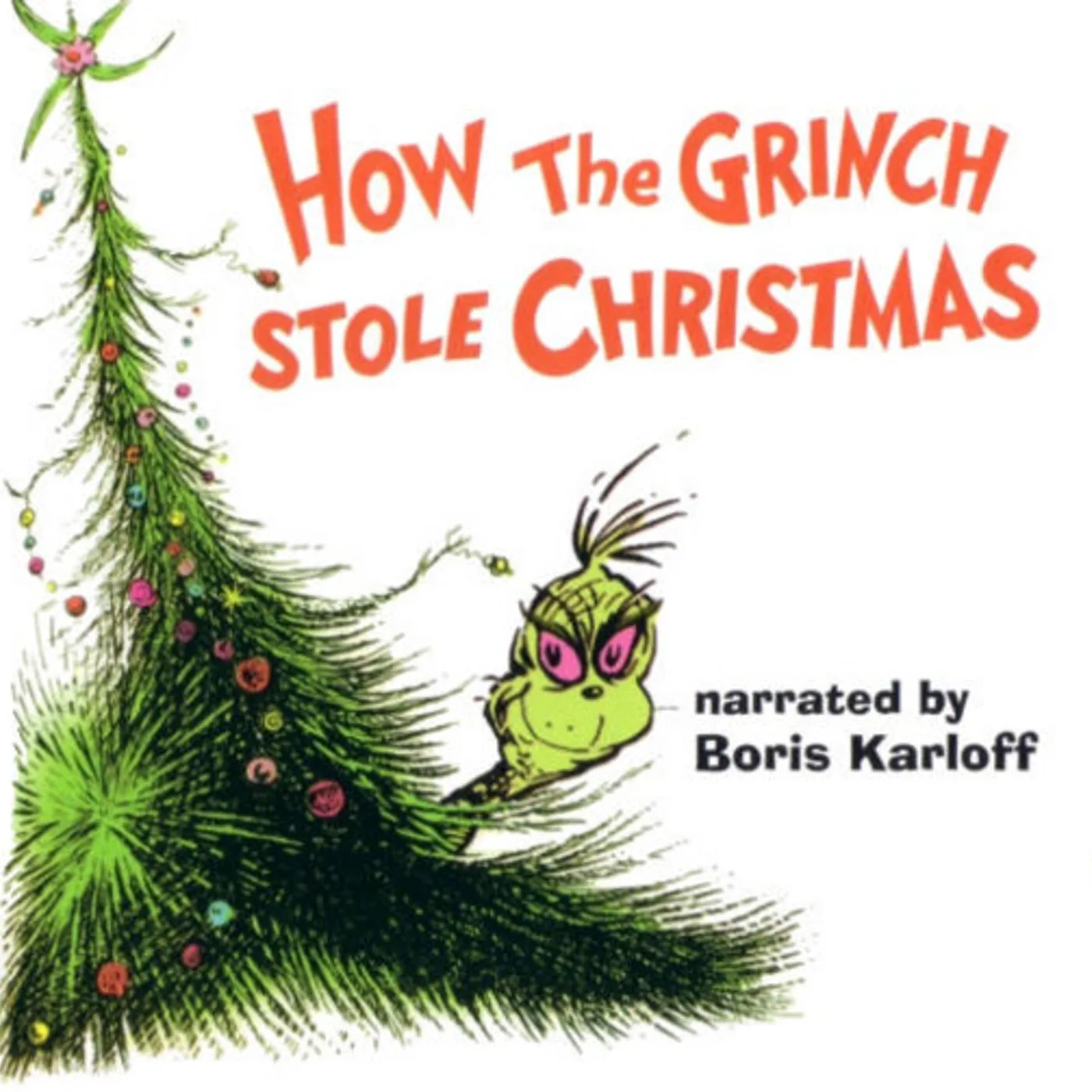 DR SEUSS HOW THE GRINCH STOLE CHRISTMAS / VARIOUS Vinyl Record