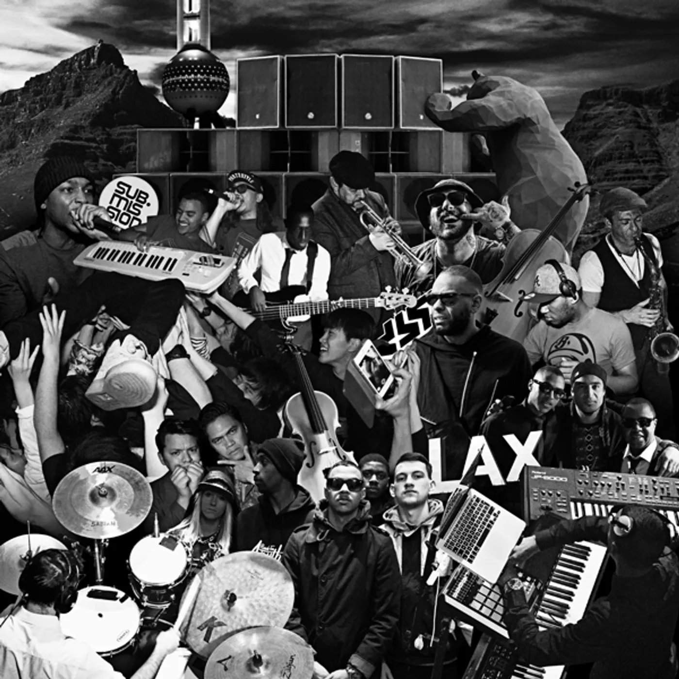 Swindle PEACE LOVE & MUSIC Vinyl Record