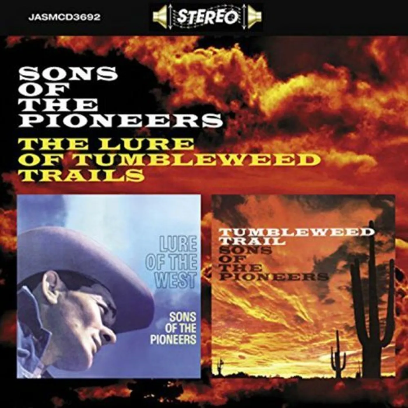 Sons of the Pioneers LURE OF TUMBLEWEED TRAILS CD