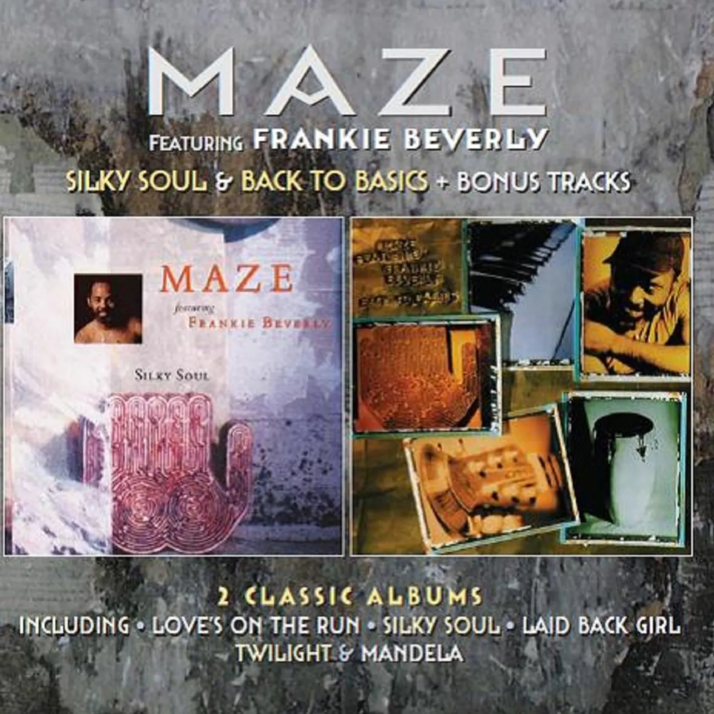 Maze SILKY SOUL / BACK TO BASICS CD