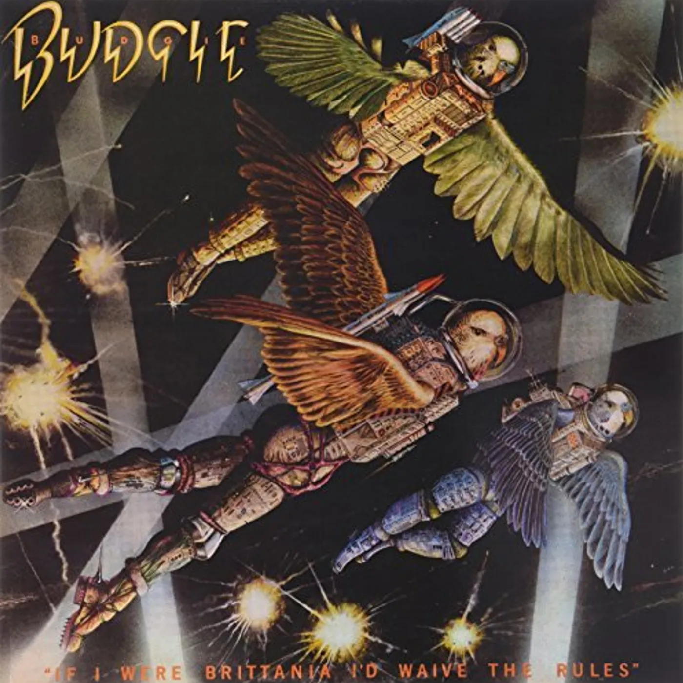 Budgie IF I WERE BRITTANIA Vinyl Record