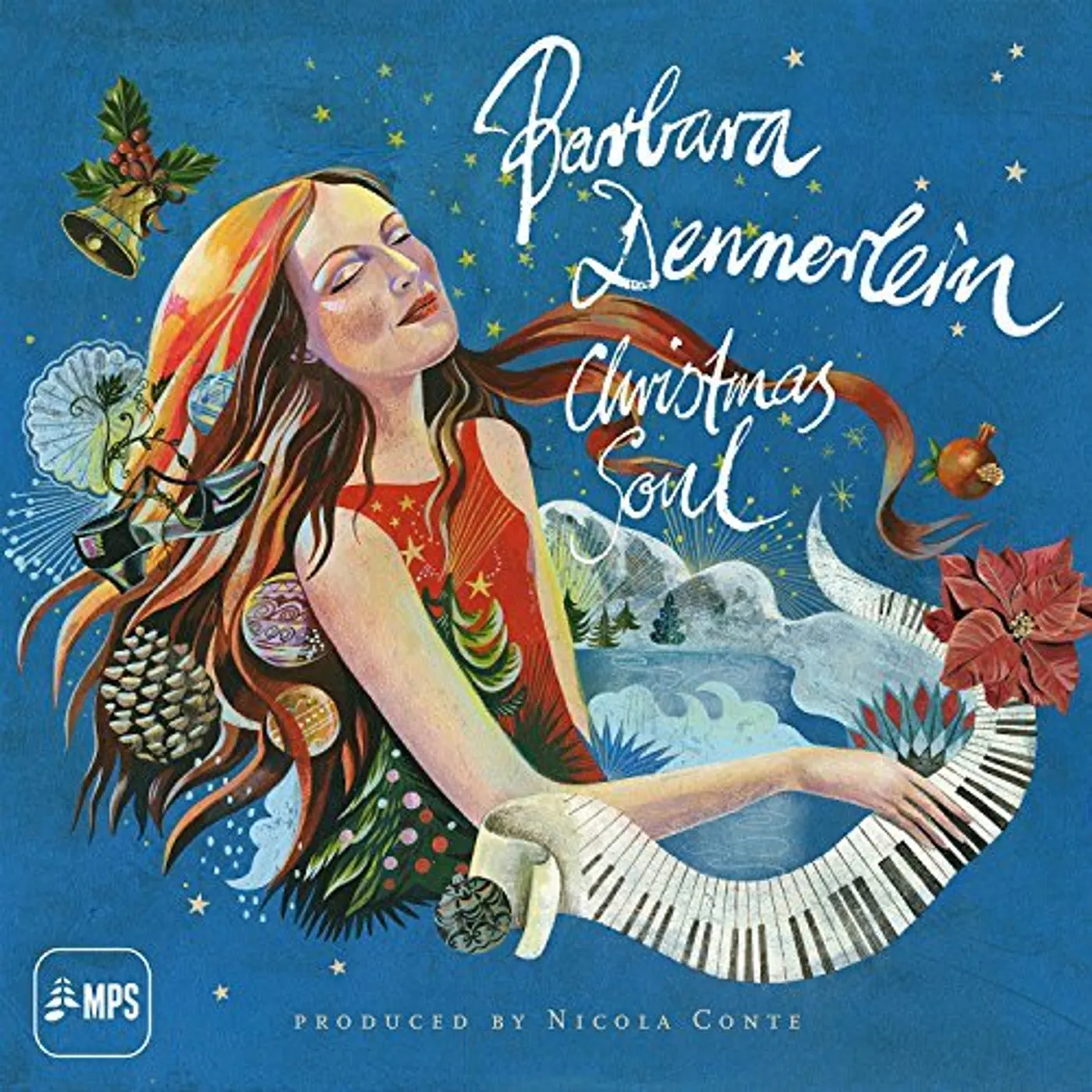 Barbara Dennerlein CHRISTMAS SOUL Vinyl Record - UK Release