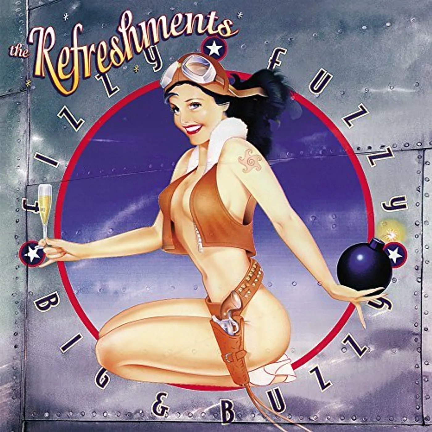 Refreshments Fizzy Fuzzy Big & Buzzy Vinyl Record
