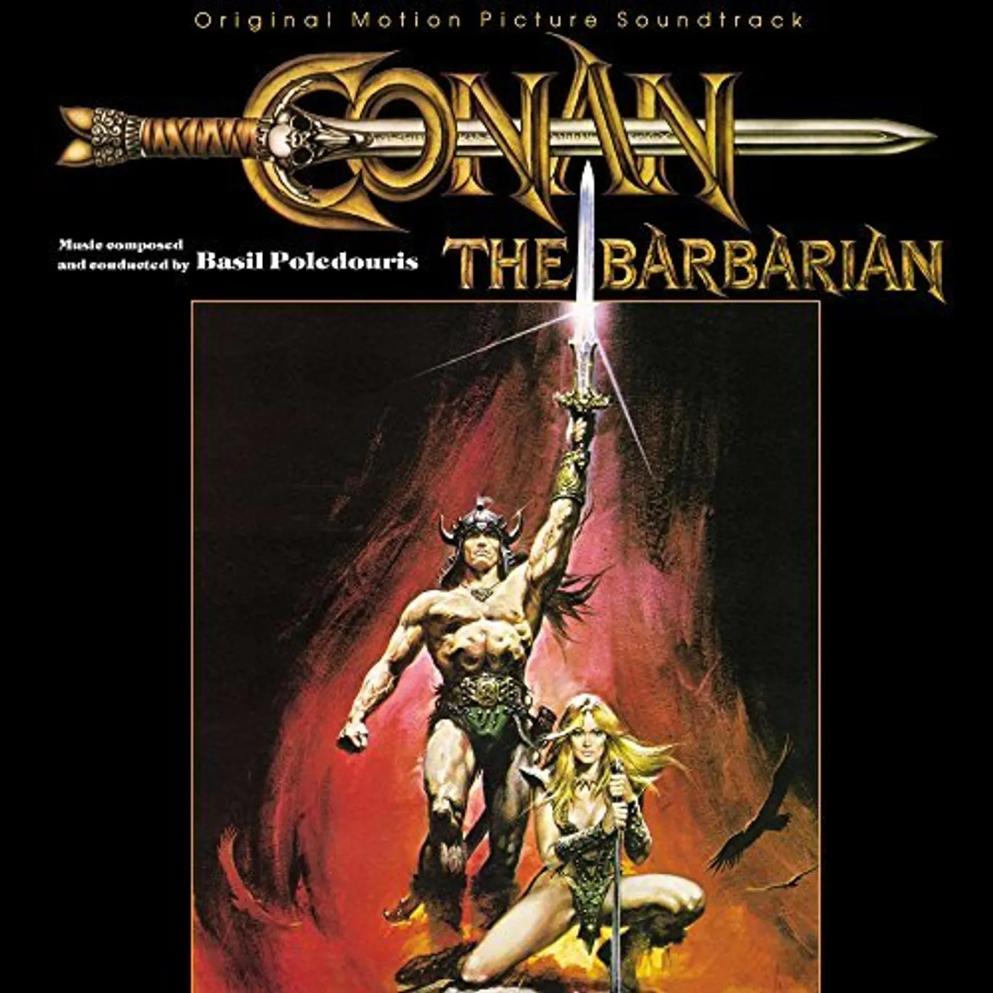 Basil Poledouris CONAN THE BARBARIAN - Original Soundtrack Vinyl Record