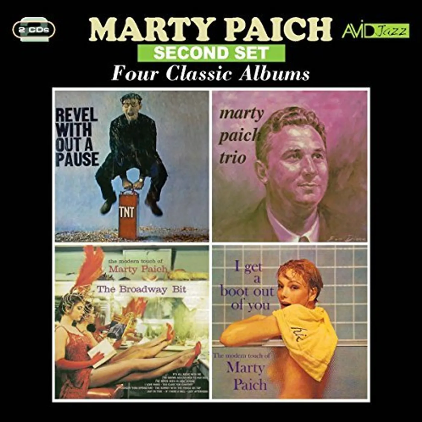 REVEL WITHOUT A PAUSE / MARTY PAICH TRIO CD