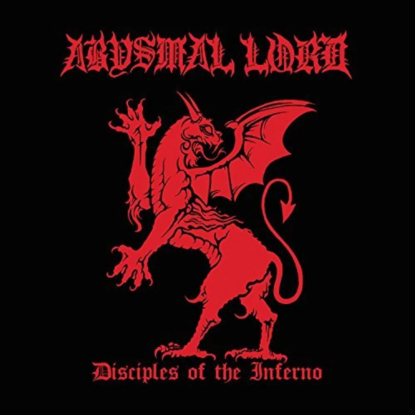 Abysmal Lord Disciples of the Inferno Vinyl Record
