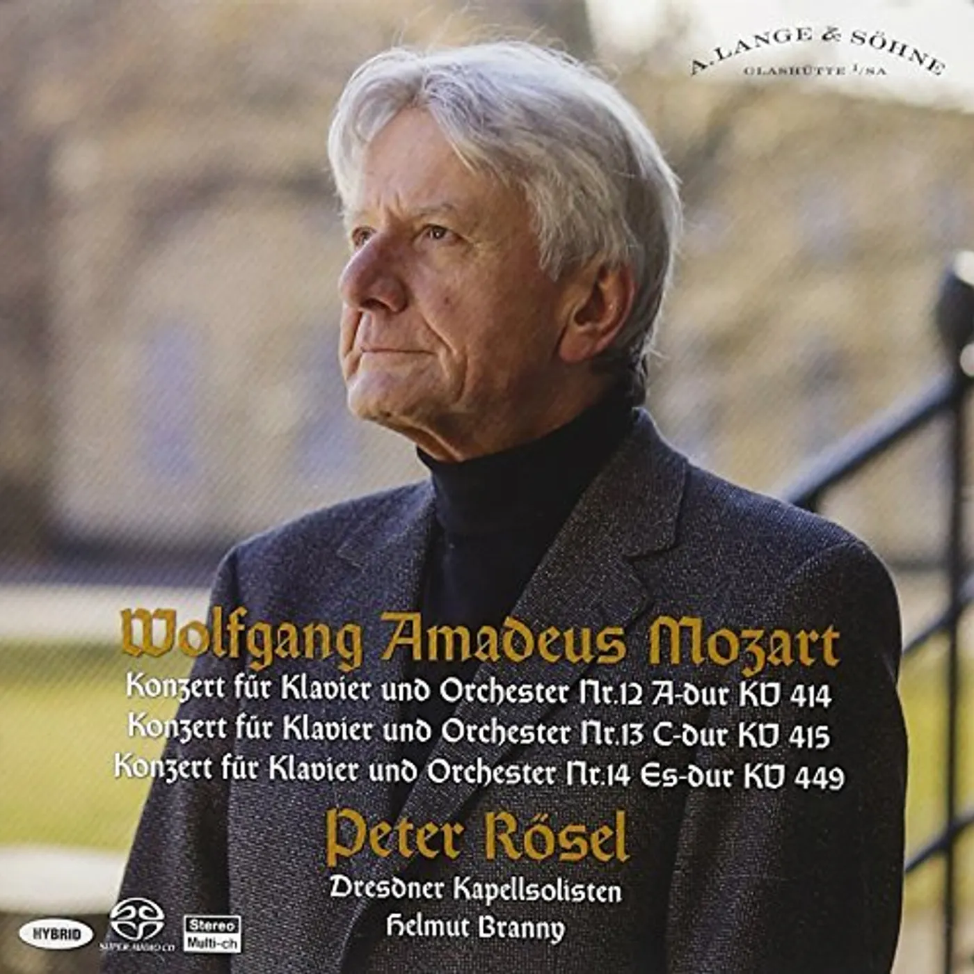 Peter Rosel MOZART: PIANO CONCERTO 12 / 13 /14 Super Audio CD