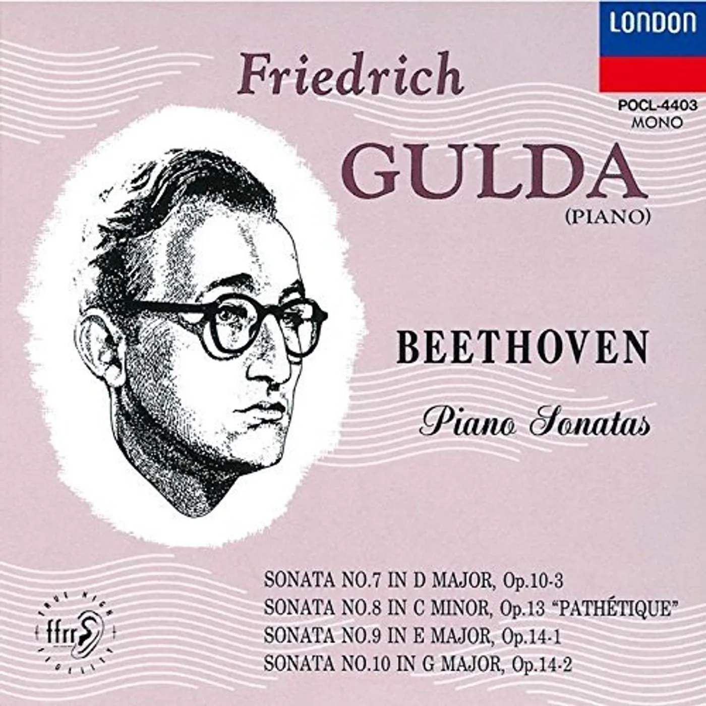Friedrich Gulda BEETHOVEN: PIANO SONATAS 7-9 CD