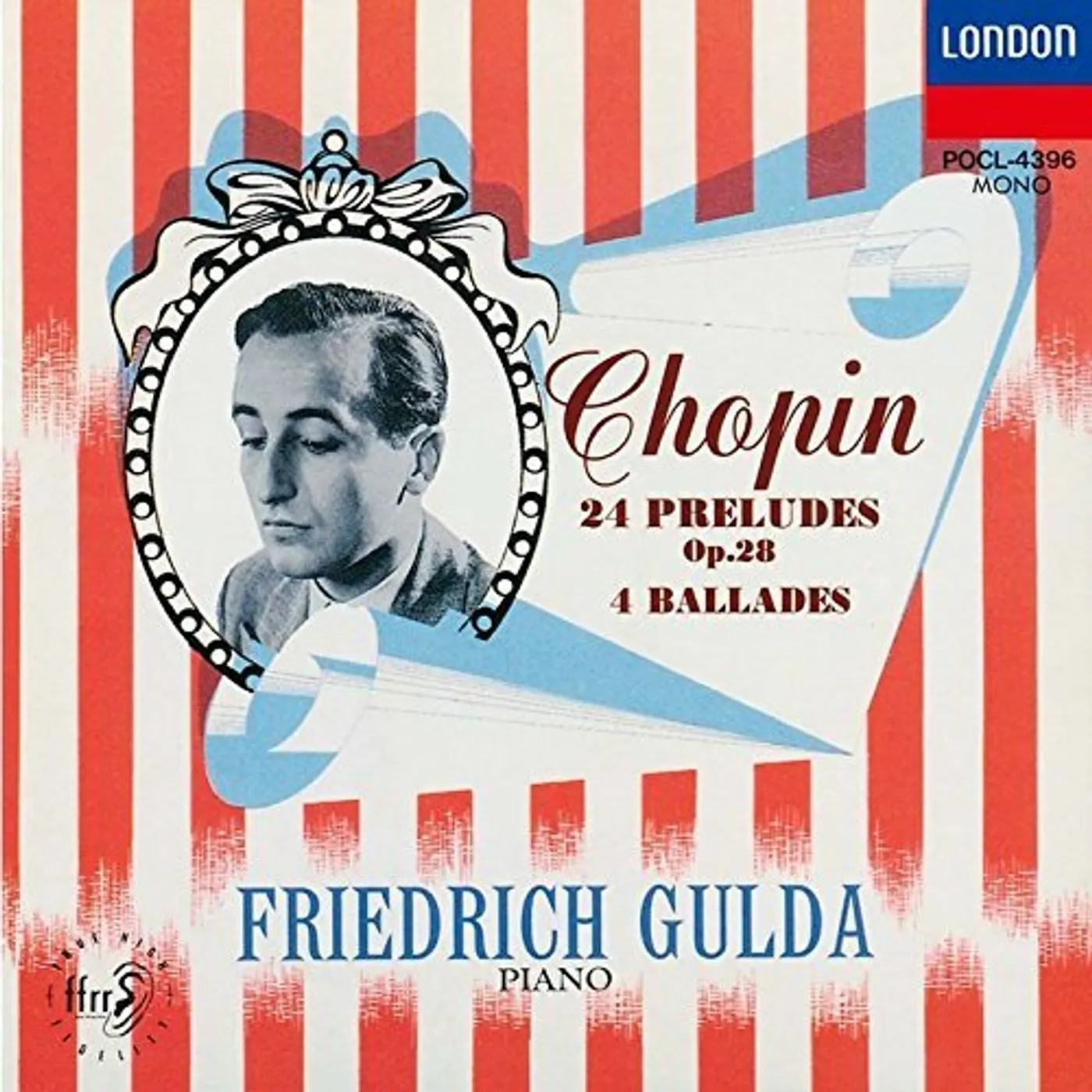 Friedrich Gulda CHOPIN: 24 PRELUDES / 4 BALLADES CD