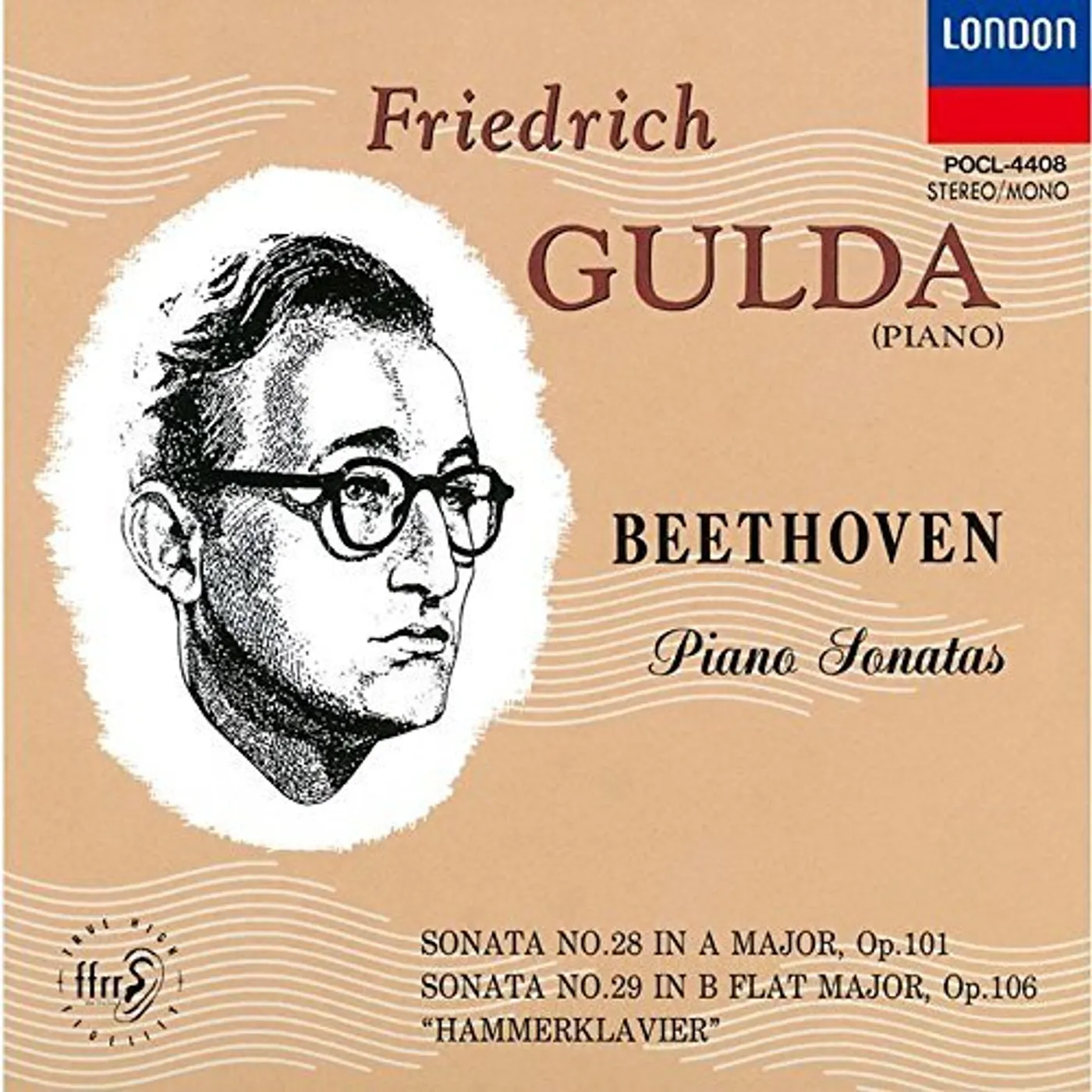 Friedrich Gulda BEETHOVEN: PIANO SONATAS 28 & 29 CD