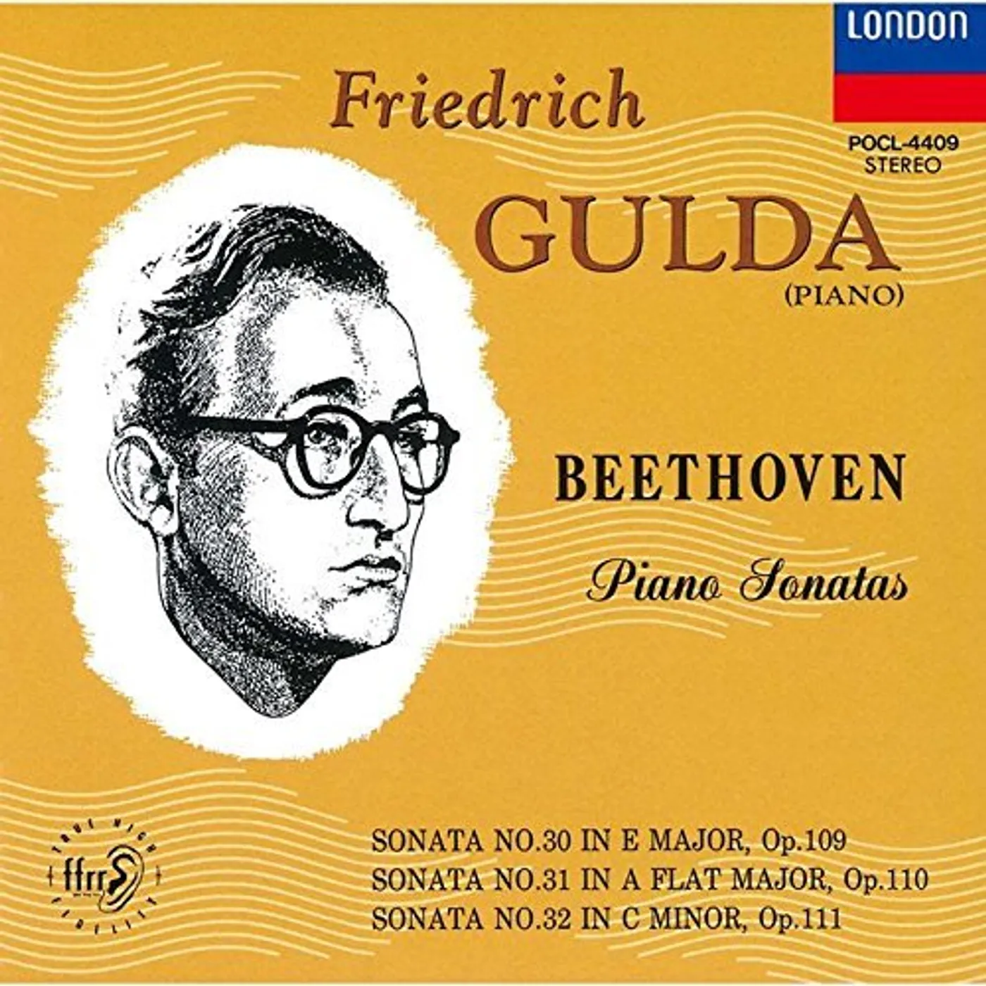 Friedrich Gulda BEETHOVEN: PIANO SONATAS 30 & 31 CD