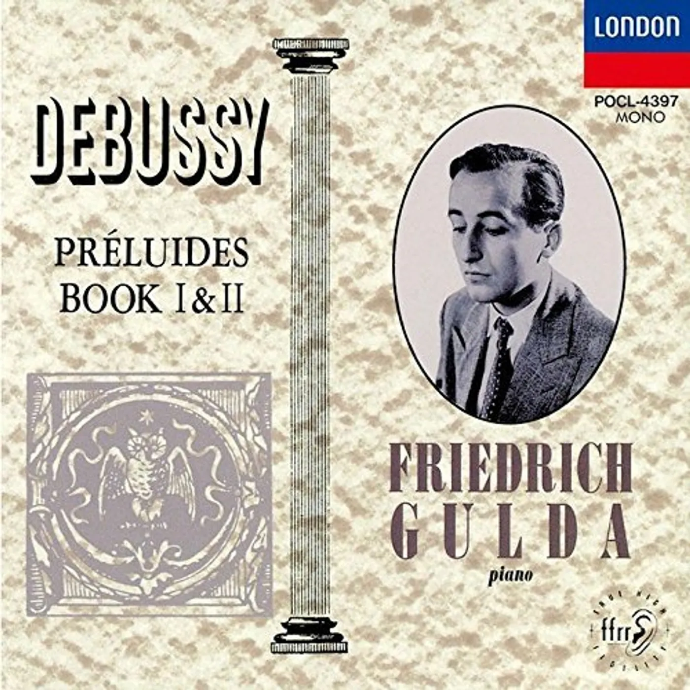 Friedrich Gulda DEBUSSY: PRLUDES BOOK 1 & 2 CD