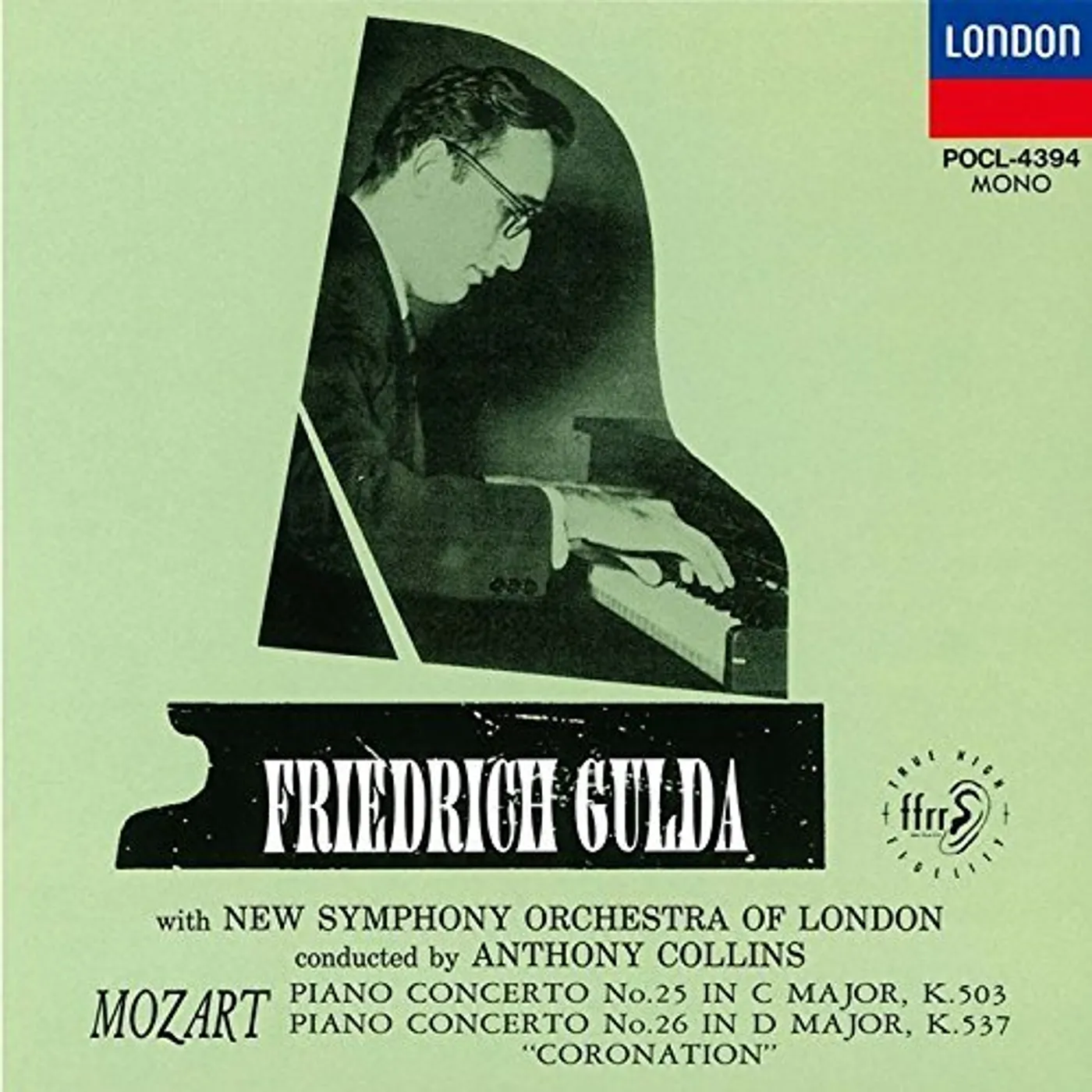 Friedrich Gulda MOZART: PIANO CONCERTO 25./ 26 CD
