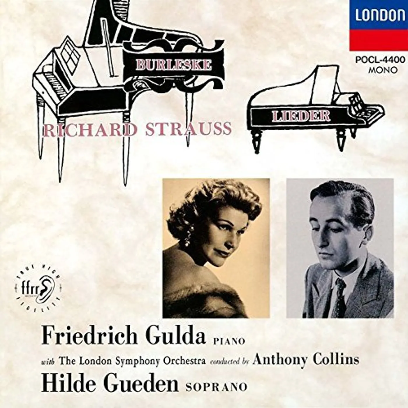 Friedrich Gulda R.STRAUSS: BURLESKE / LIEDER CD