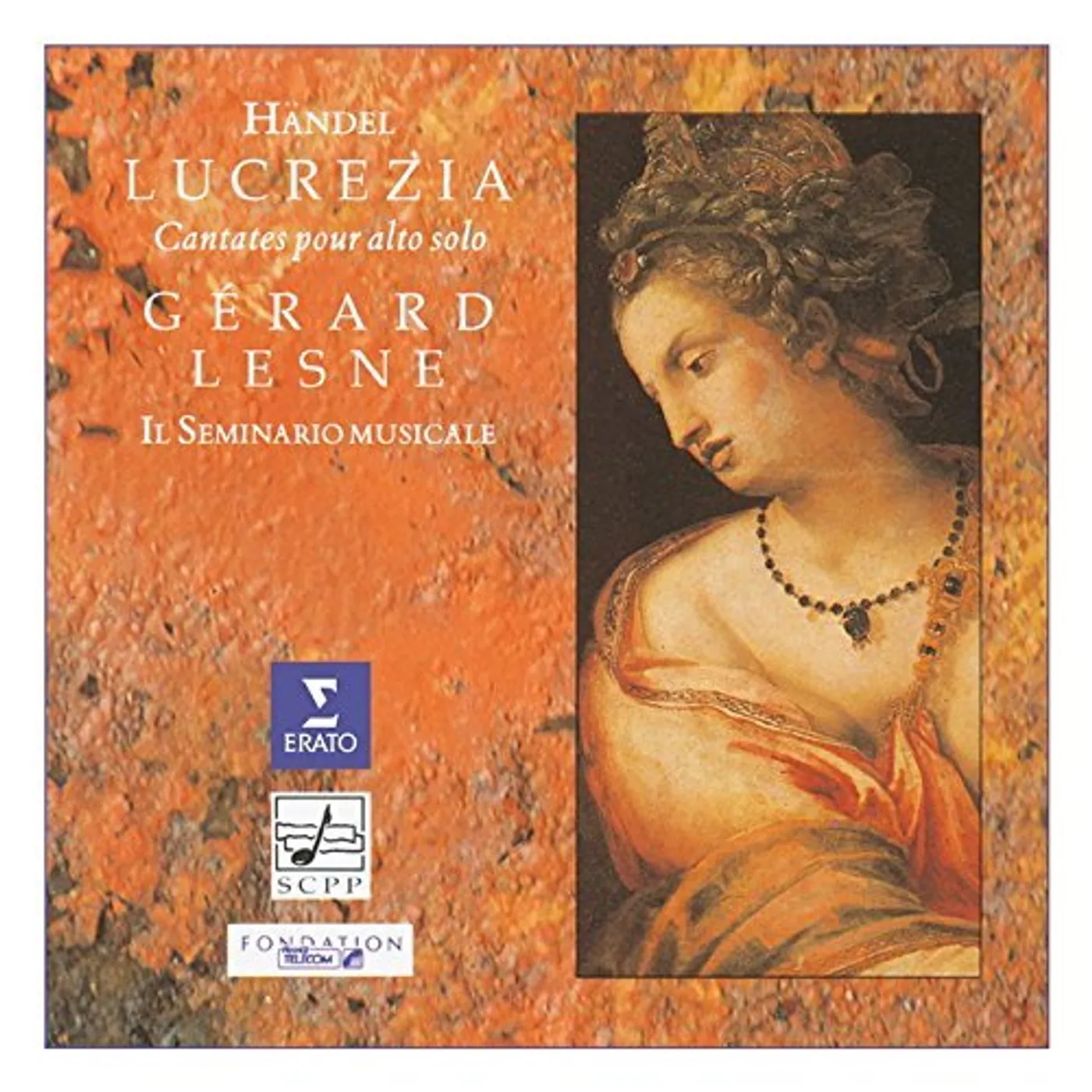 Gérard Lesne HANDEL:LUCREZIA -CANTATES POUR SOLO CD
