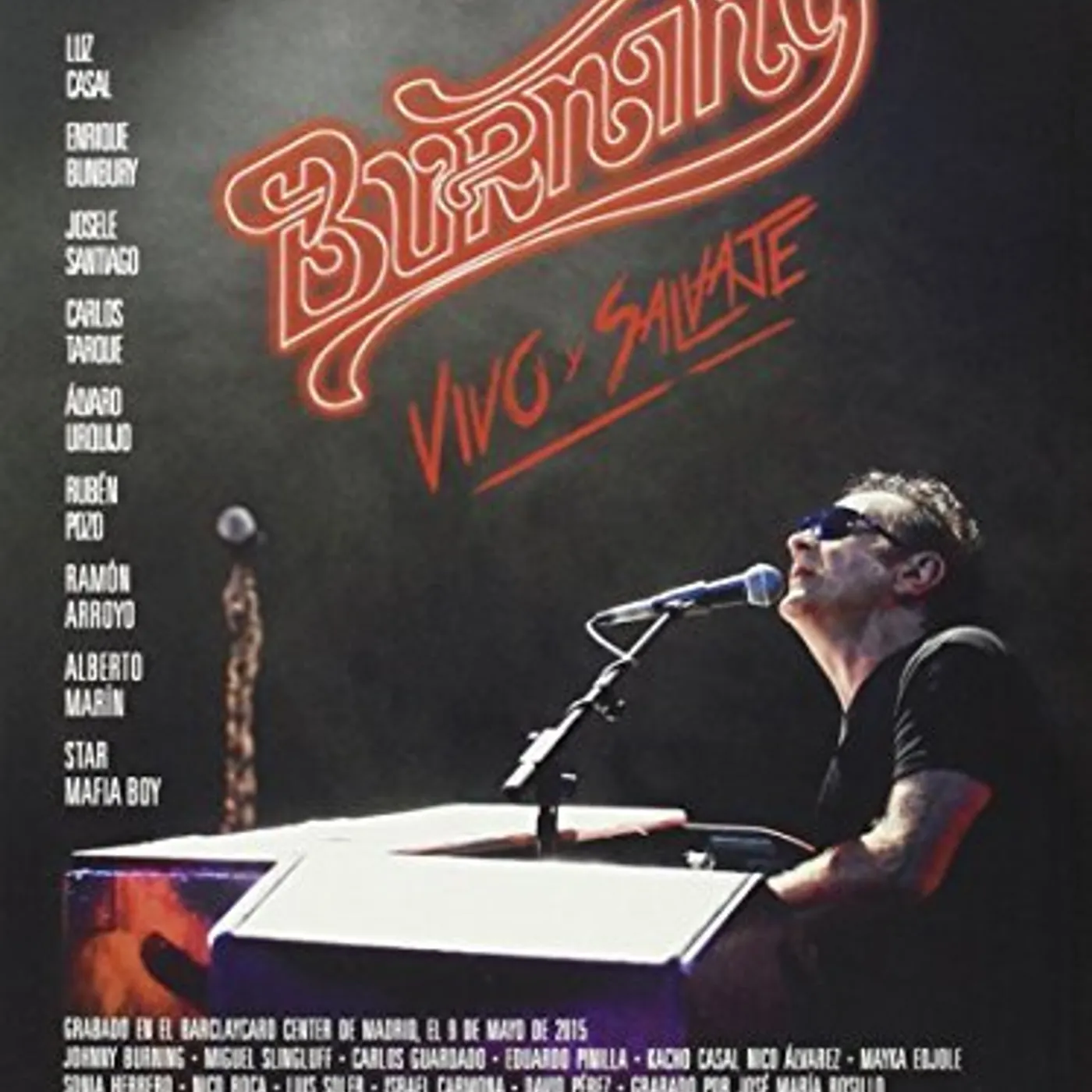 Burning VIVO Y SALVAJE CD