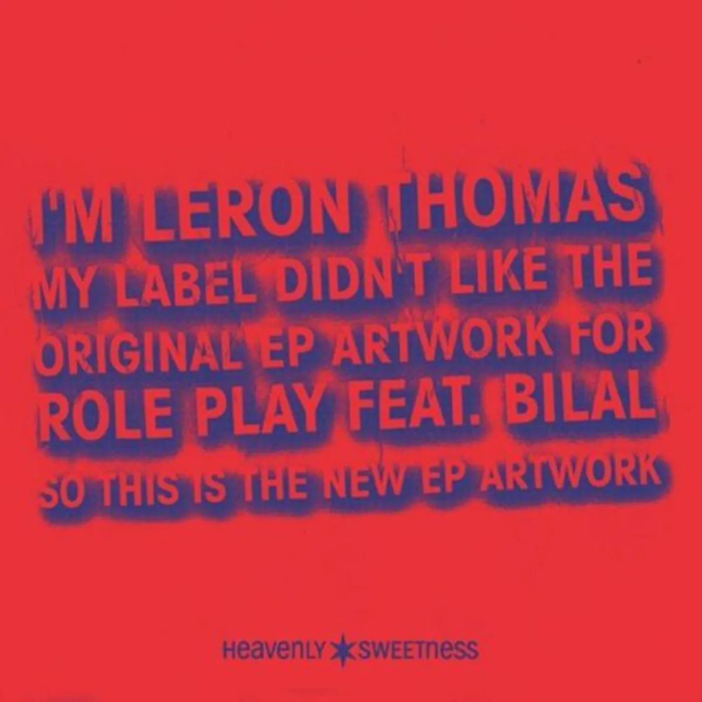 Leron Thomas ROLE PLAY Vinyl Record
