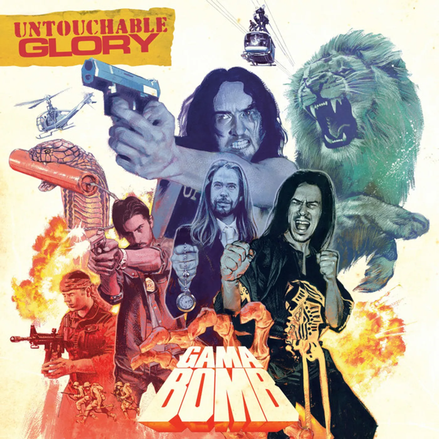 Gama Bomb UNTOUCHABLE GLORY Vinyl Record - UK Release