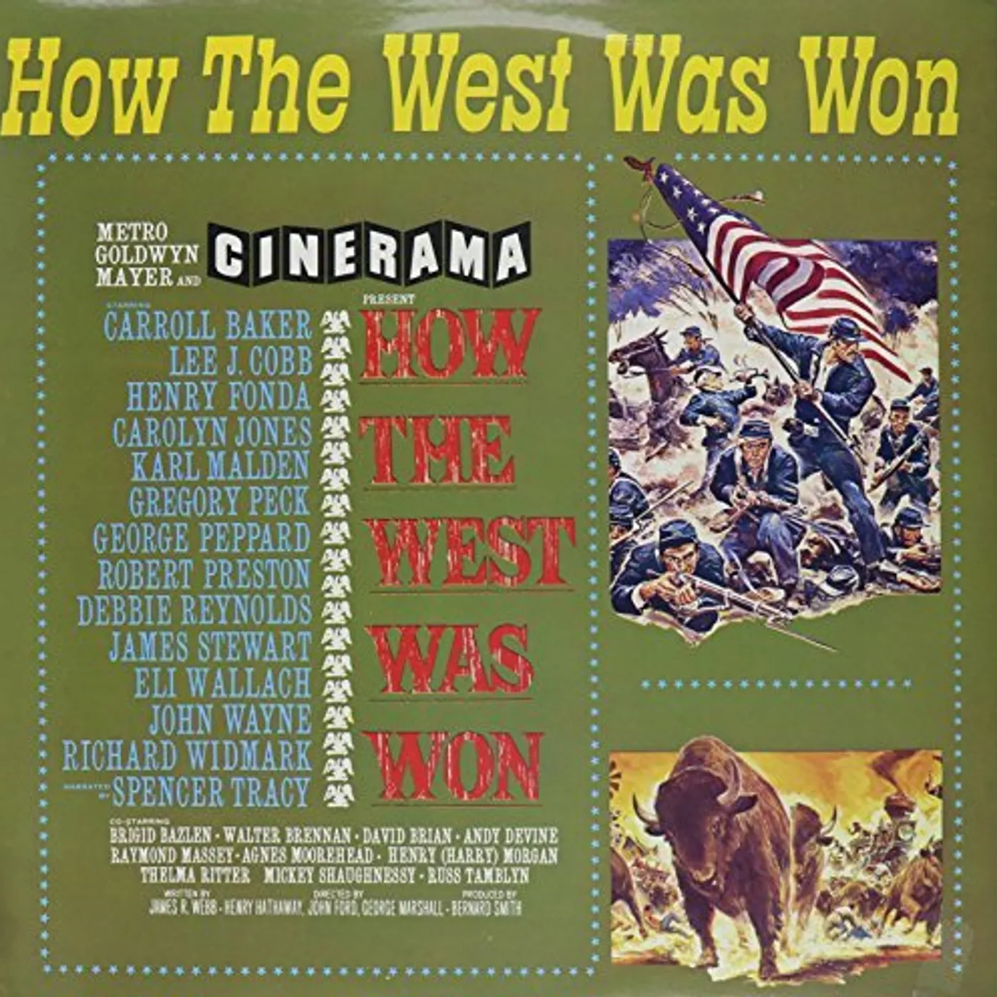 Alfred Newman HOW THE WEST WAS WON Vinyl Record