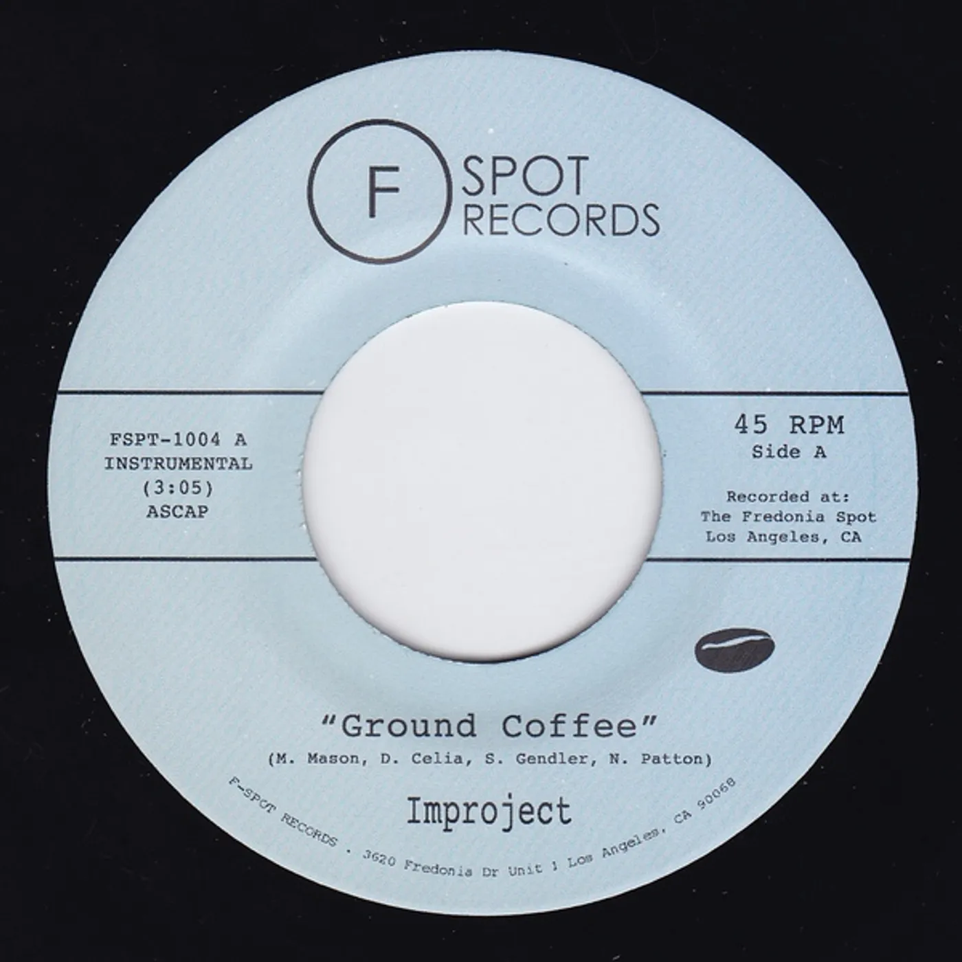 Improject Ground Coffee / Steppin Vinyl Record