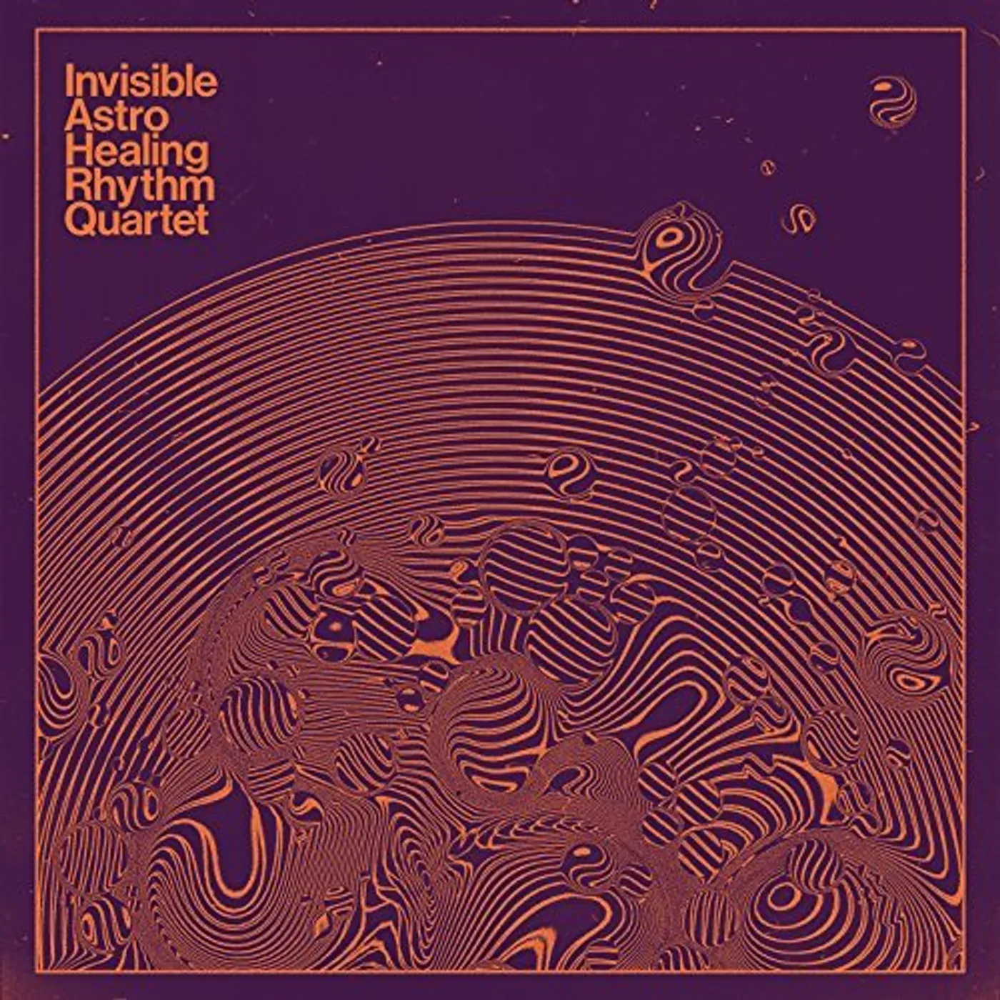 Invisible Astro Healing Rhythm Quartet 2 Vinyl Record