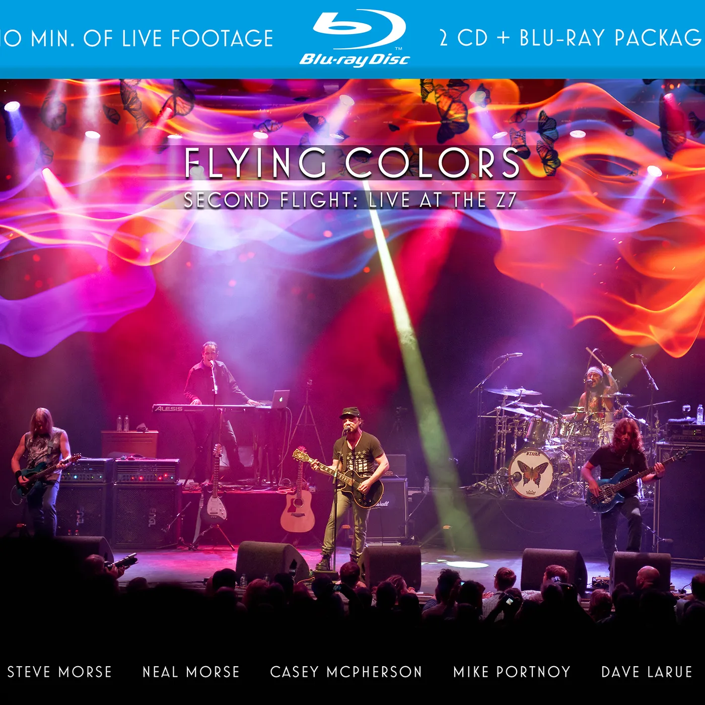 Flying Colors SECOND FLIGHT: LIVE AT THE Z7 CD Blu-ray