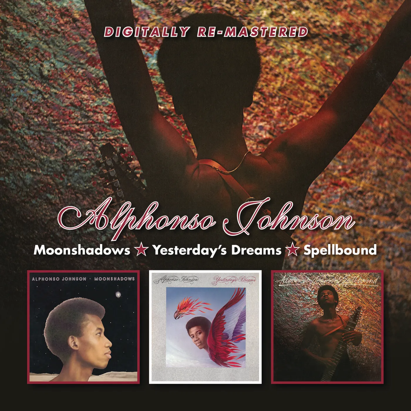 Alphonso Johnson MOONSHADOWS/YESTERDAY'S DREAMS/SPELLBOUND CD