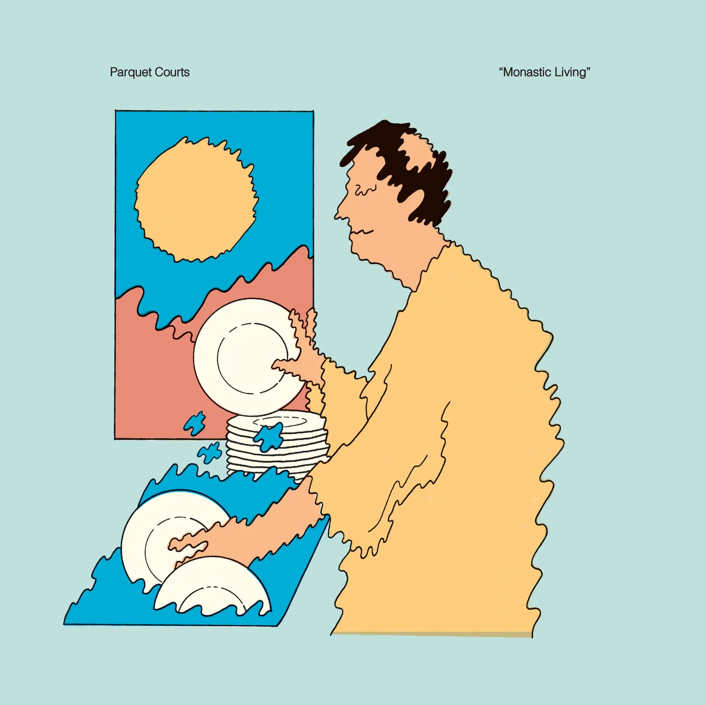 Parquet Courts Monastic Living Vinyl Record