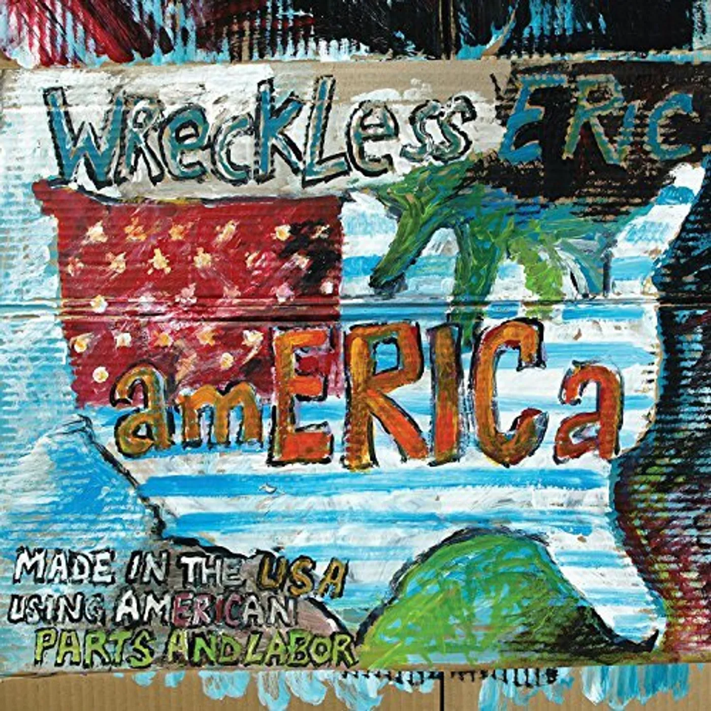 Wreckless Eric AmERICa Vinyl Record