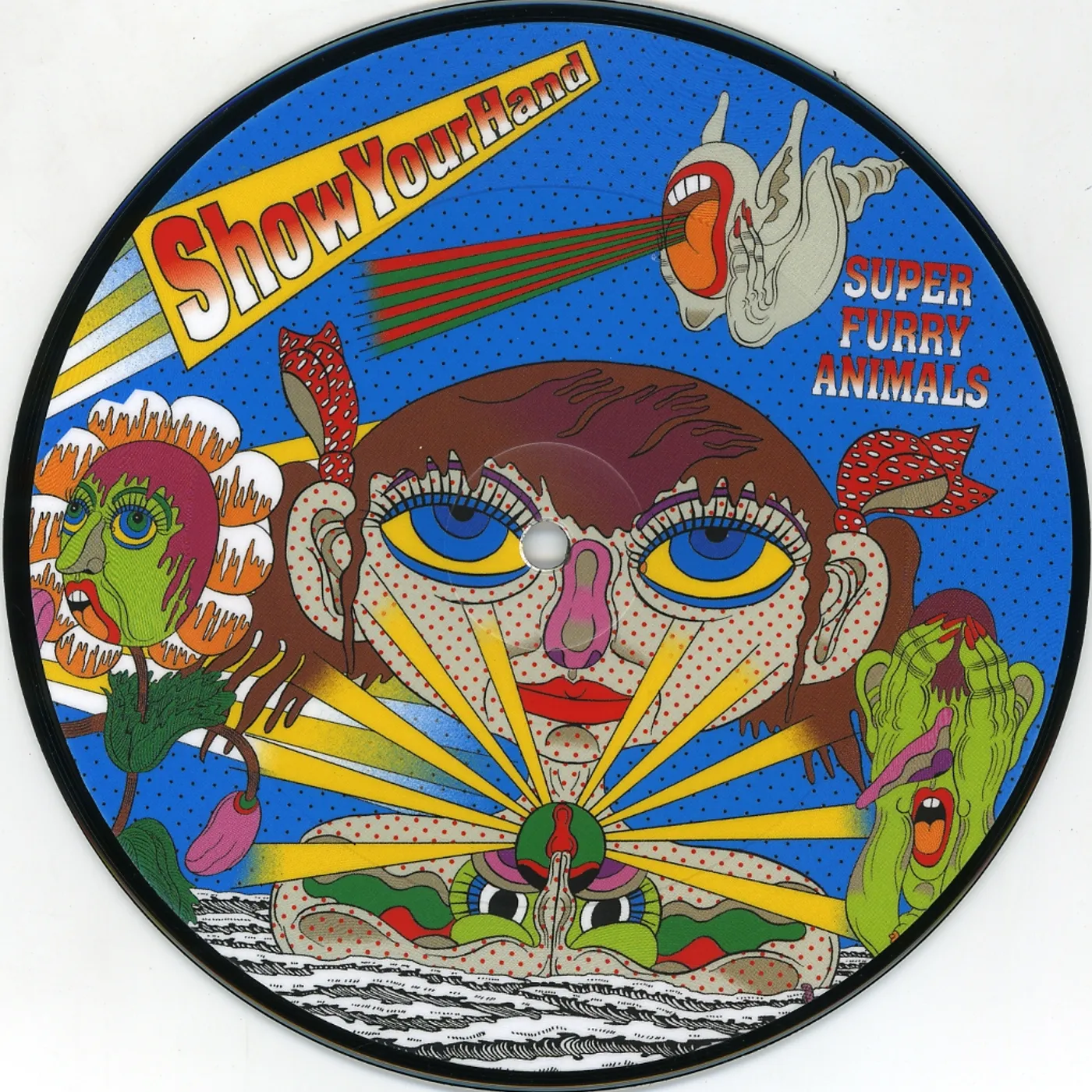 Super Furry Animals Show Your Hand Vinyl Record