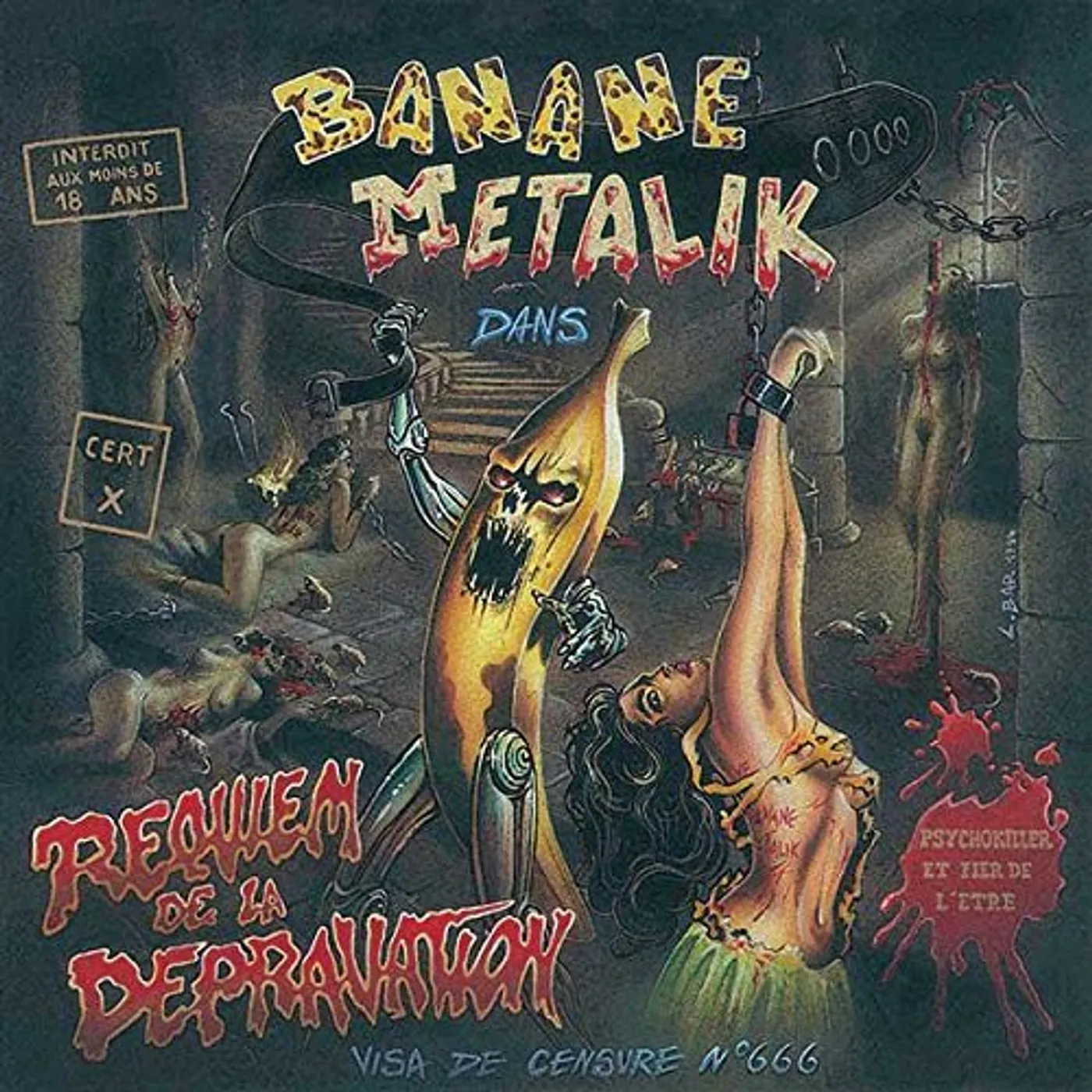 Banane Metalik REQUIEM DE LA DEPRAVATION CD
