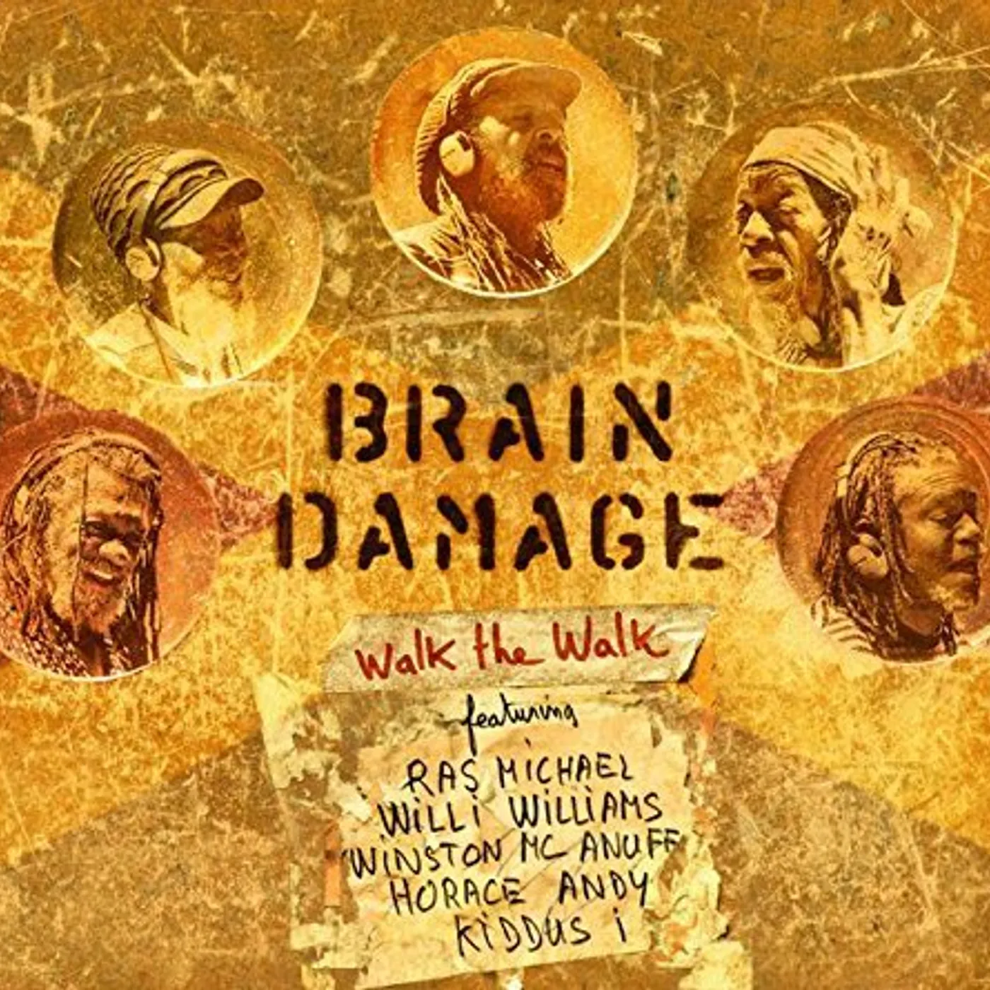 Brain Damage Walk the Walk Vinyl Record