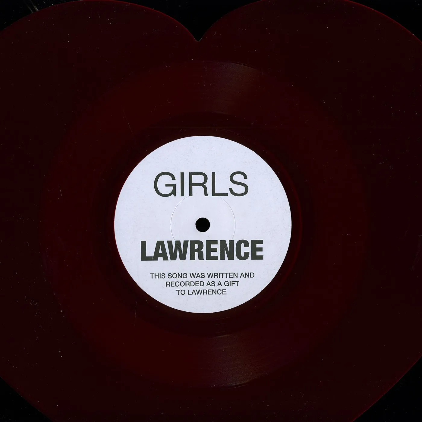 Girls Lawrence Vinyl Record