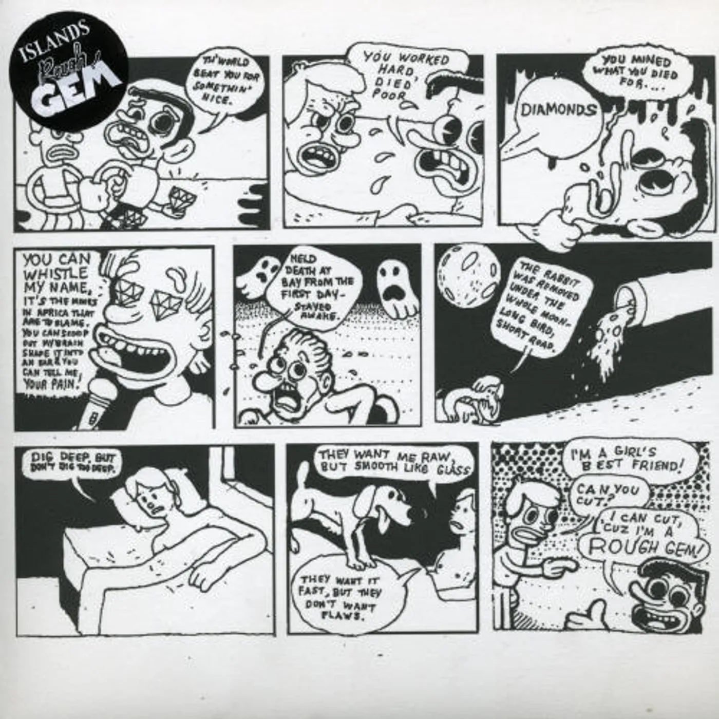 Islands ROUGH GEM Vinyl Record - UK Release