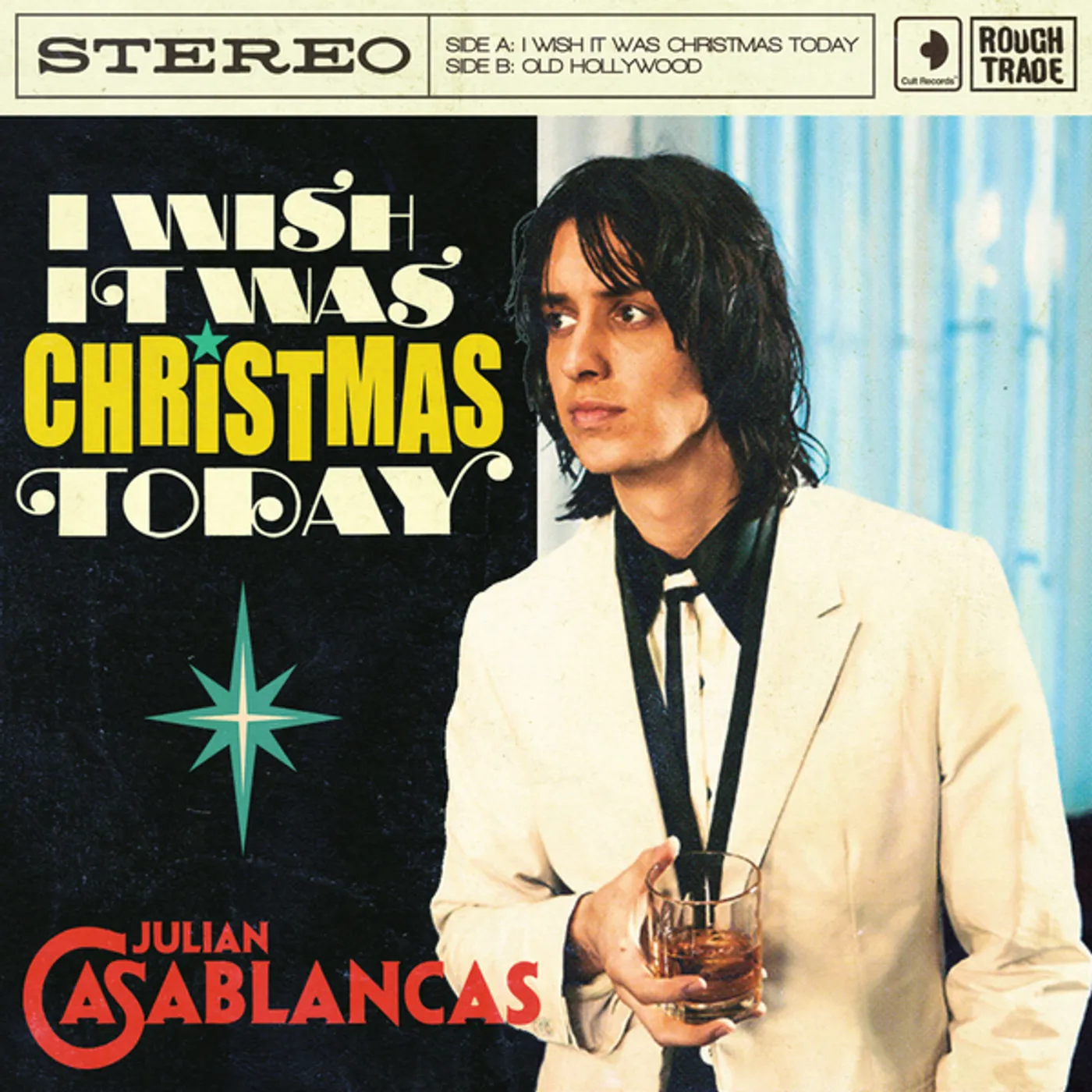 Julian Casablancas I WISH IT WAS CHRISTMAS TODAY Vinyl Record - UK Release