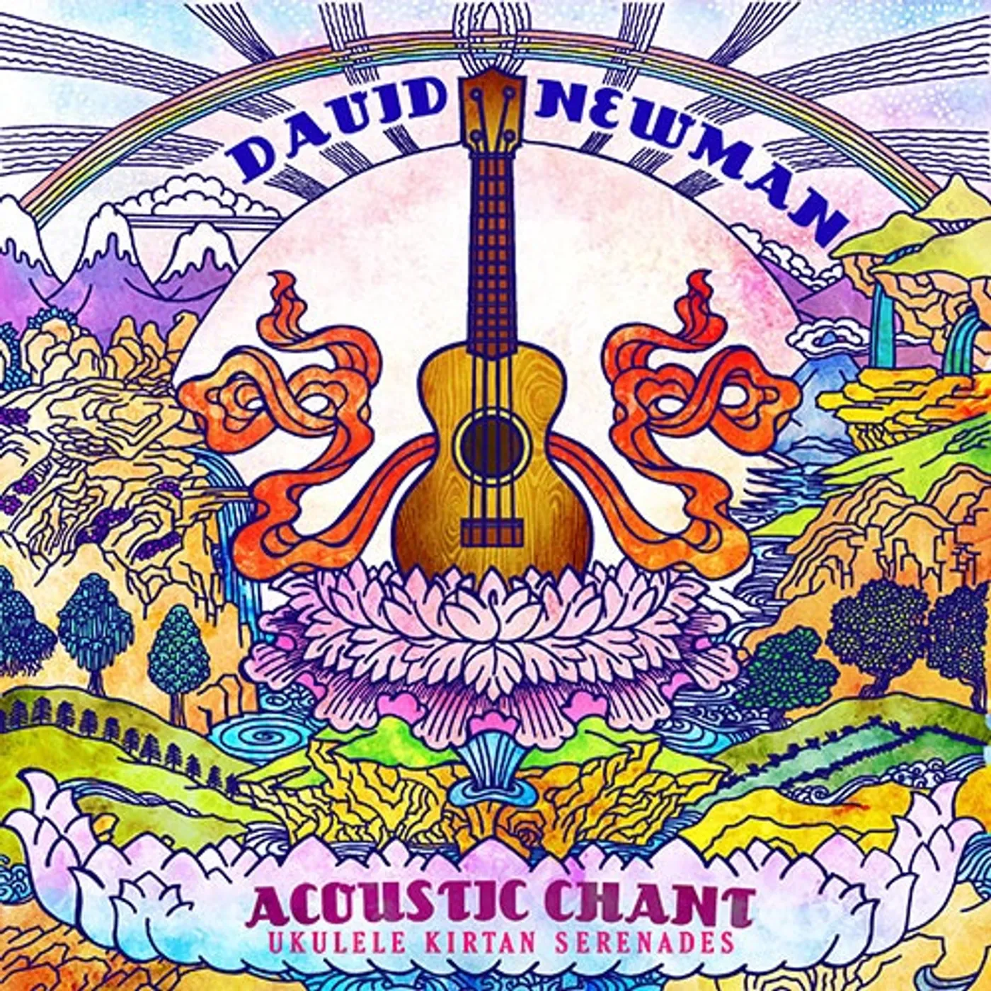 David Newman ACOUSTIC CHANT: UKULELE KIRTAN SERENADES CD