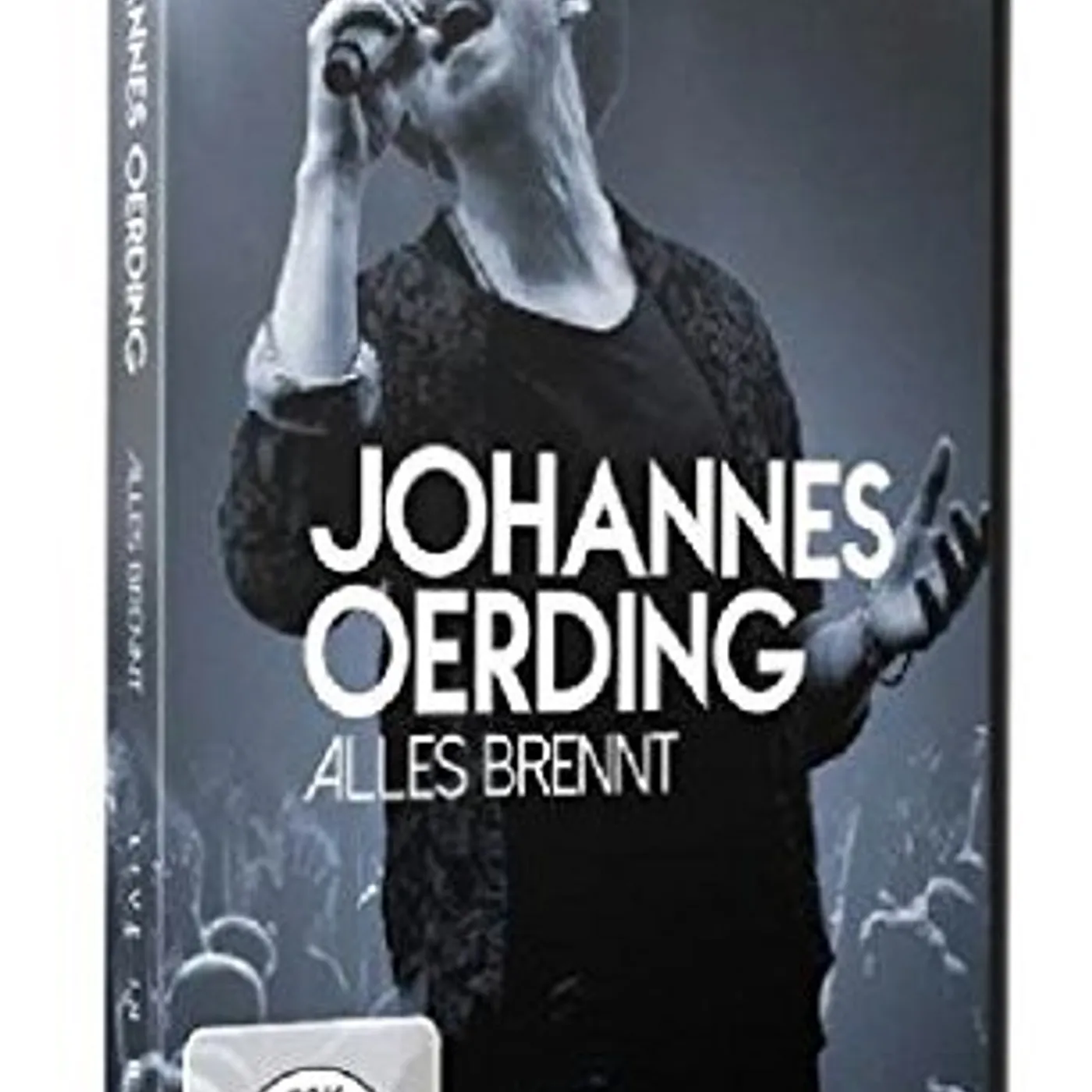 Johannes Oerding ALLES BRENNT : LIVE IN HAMBURG DVD