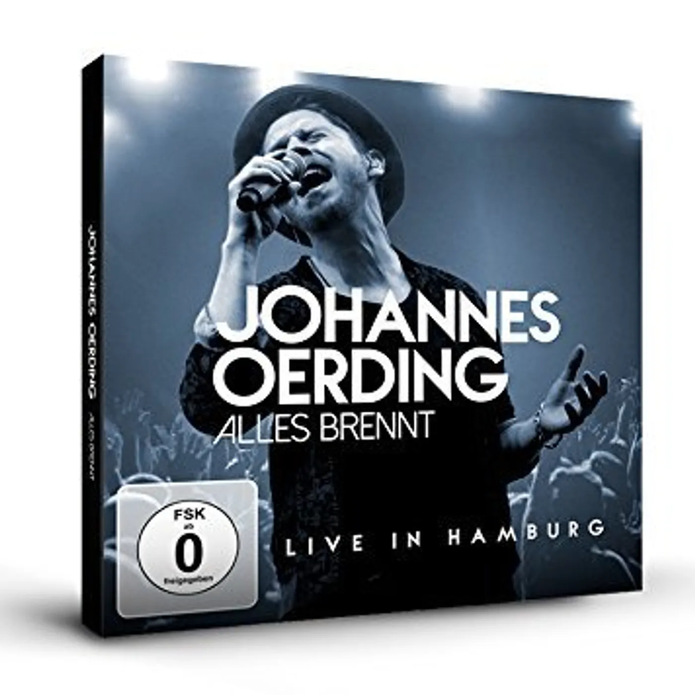 Johannes Oerding ALLES BRENNT : LIVE IN HAMBURG CD