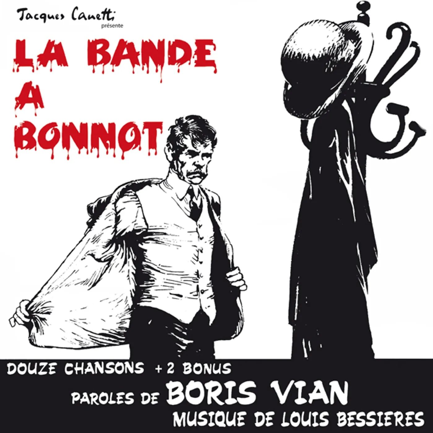 Boris Vian LA BANDE A BONNOT Vinyl Record - Canada Release