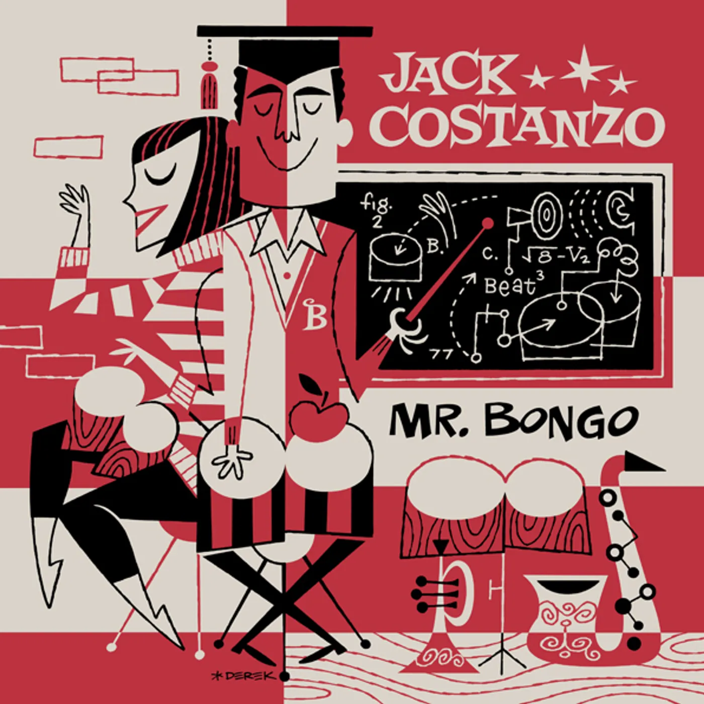 Jack Costanzo Mr. Bongo Vinyl Record