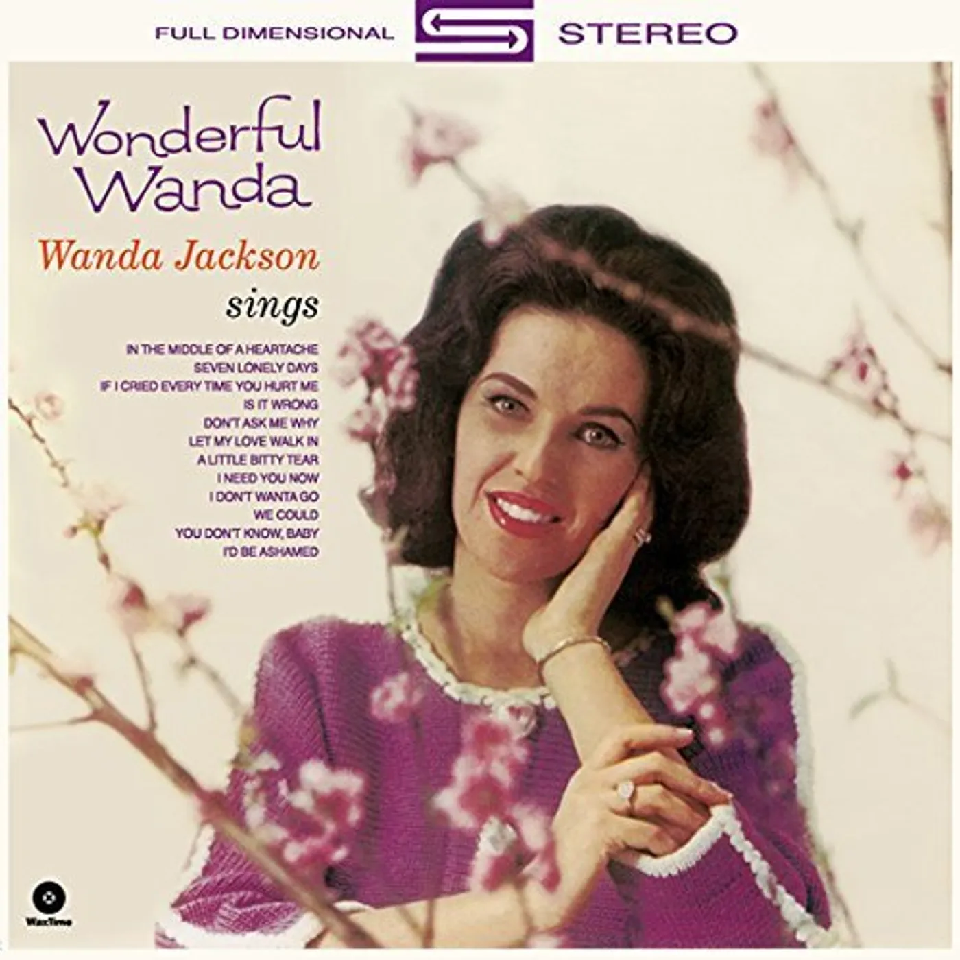 Wanda Jackson WONDERFUL WANDA + 4 BONUS TRACKS (BONUS TRACKS) Vinyl Record