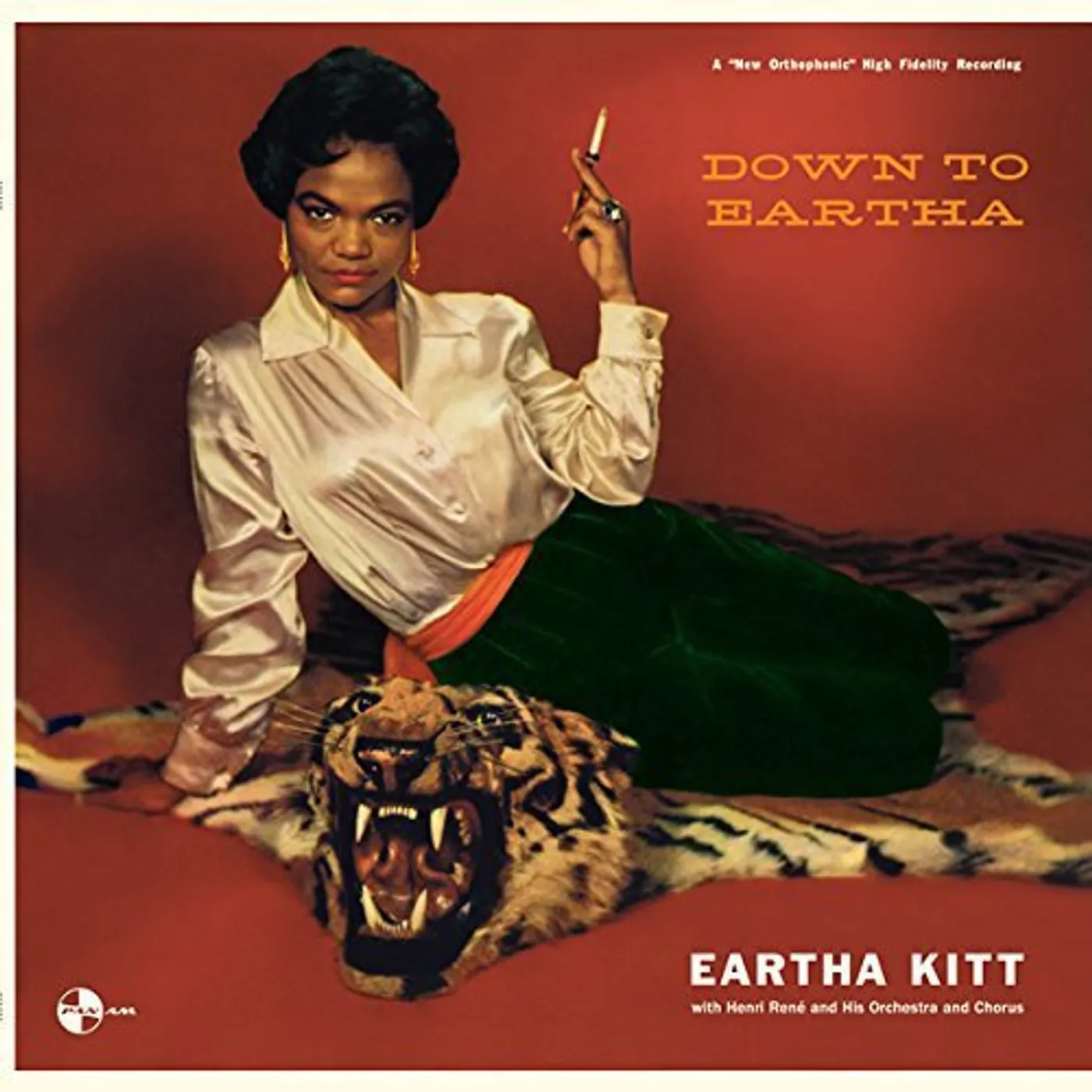 Eartha Kitt DOWN TO EARTHA + 2 BONUS TRACKS Vinyl Record