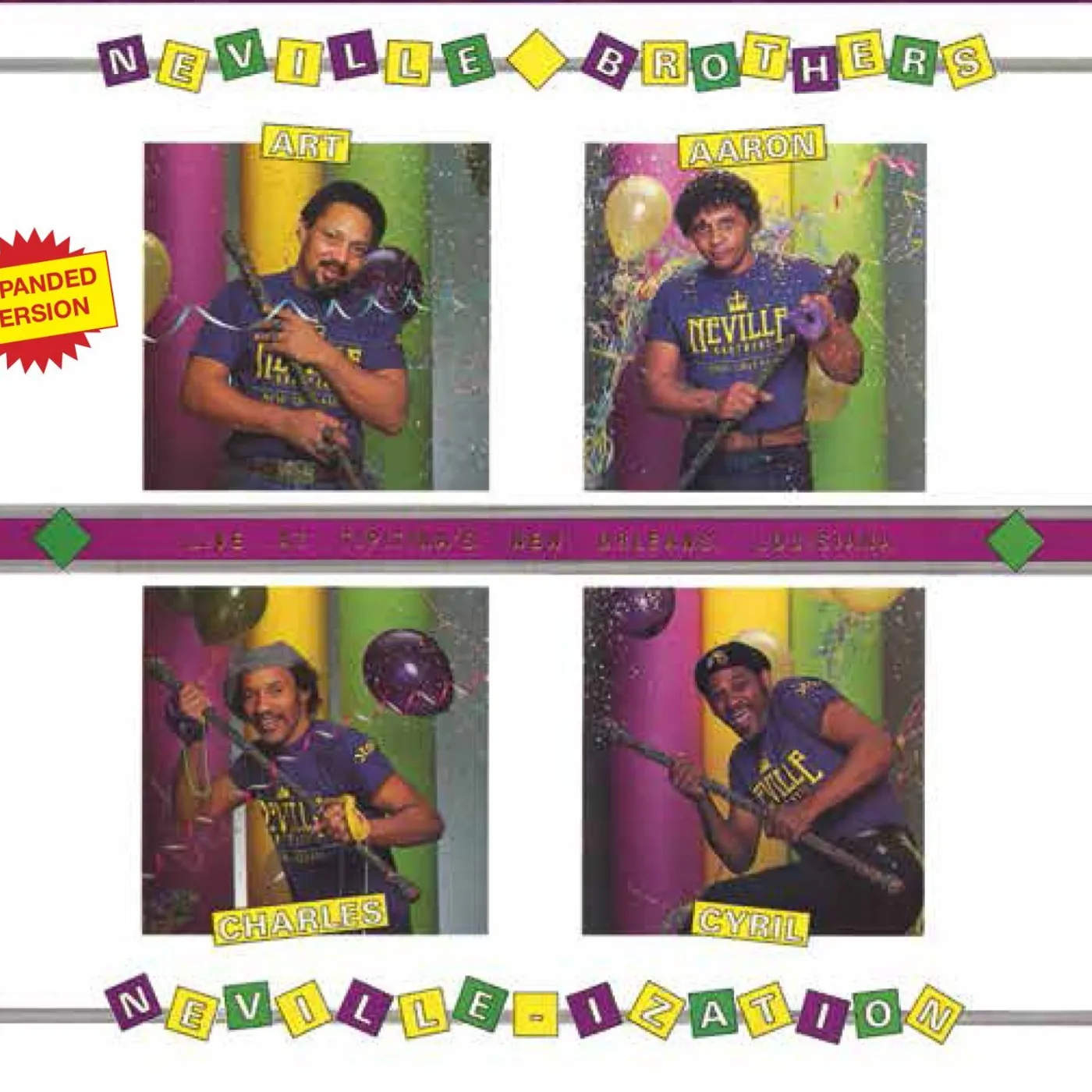 The Neville Brothers NEVILIZATION CD