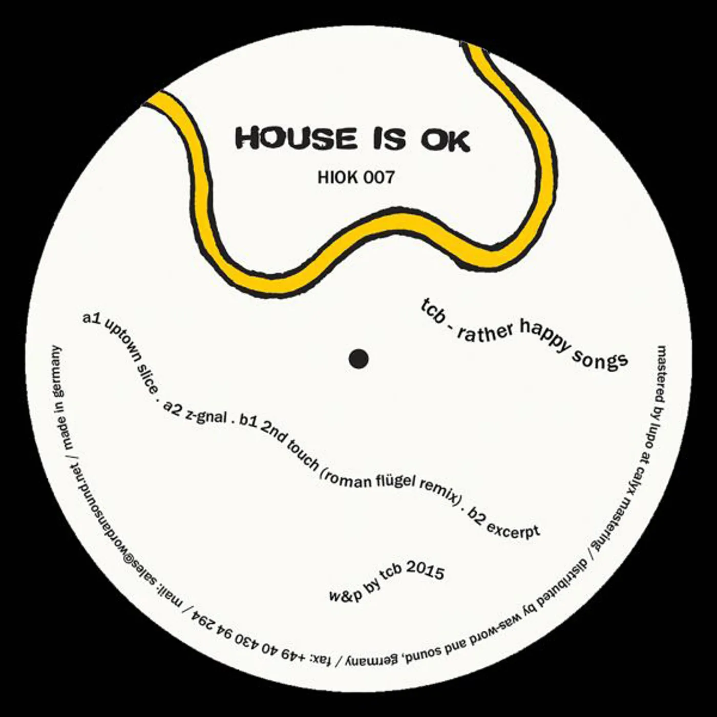 Tcb Rather Happy Songs Vinyl Record