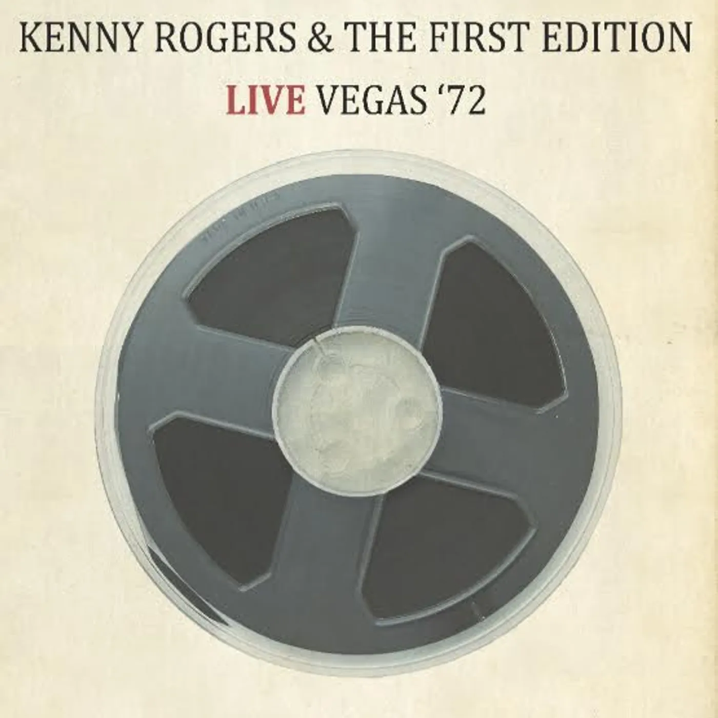 Kenny Rogers & The First Edition LIVE VEGAS 72 Vinyl Record