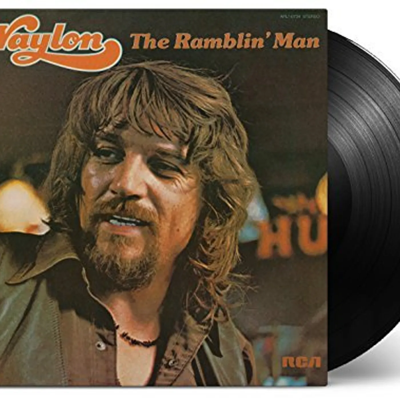 Waylon Jennings RAMBLIN MAN (180G) Vinyl Record